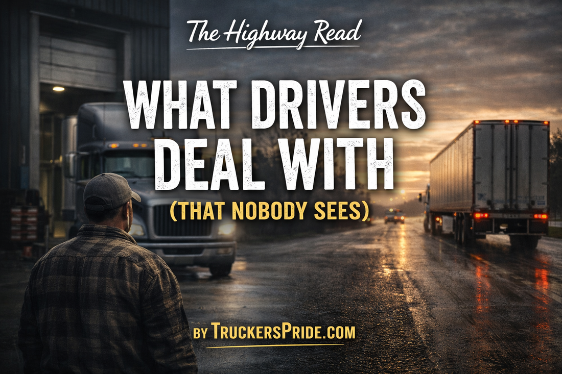 What Drivers Deal With (That Nobody Sees)