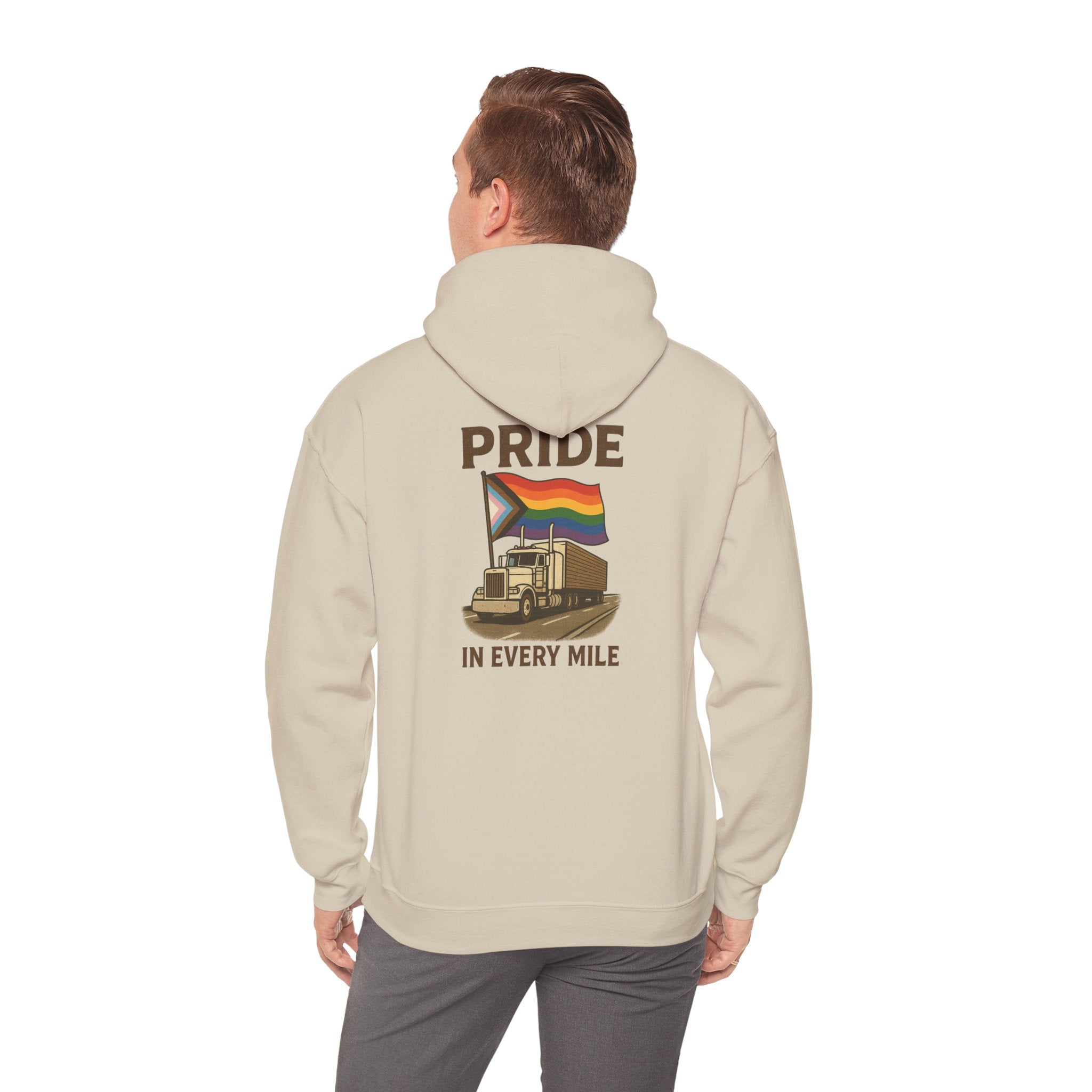 Pride in Every Mile Unisex Hoodie