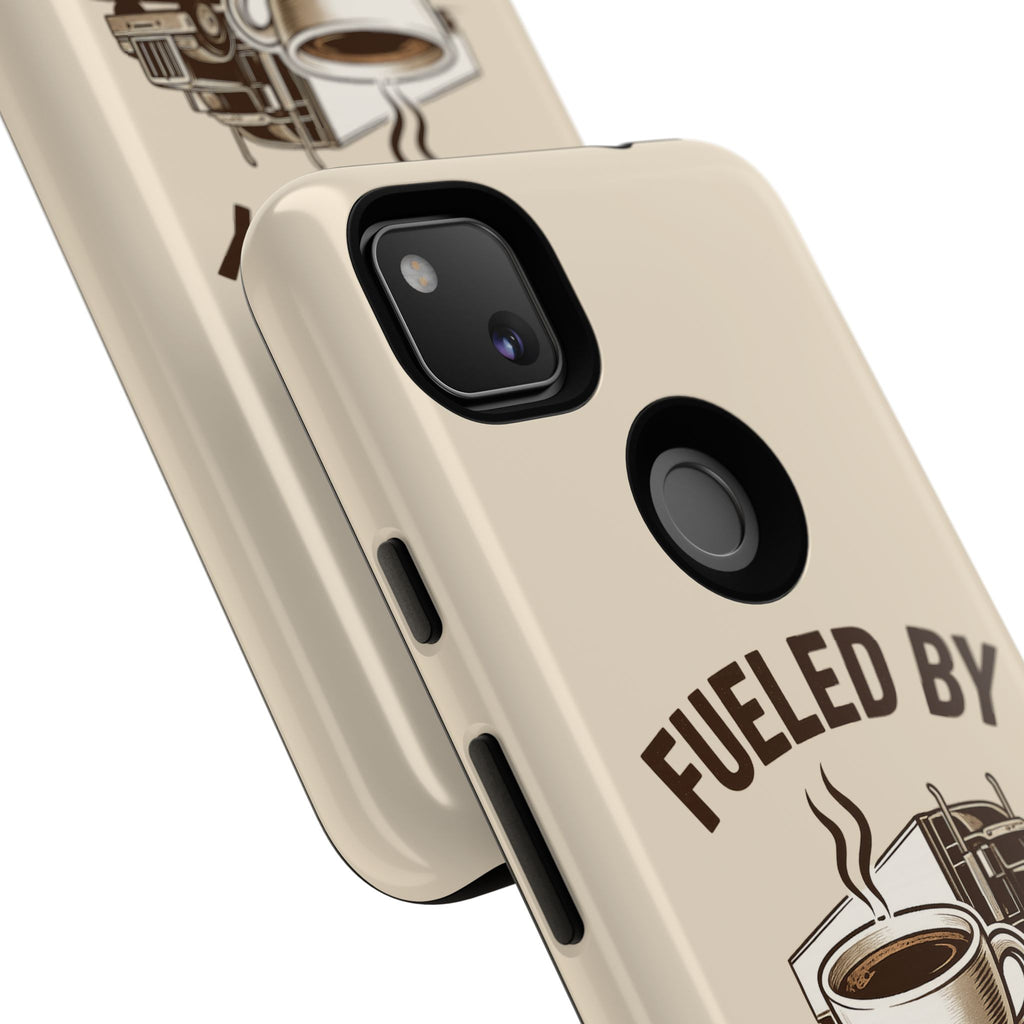Coffee and Diesel Tough Phone Case