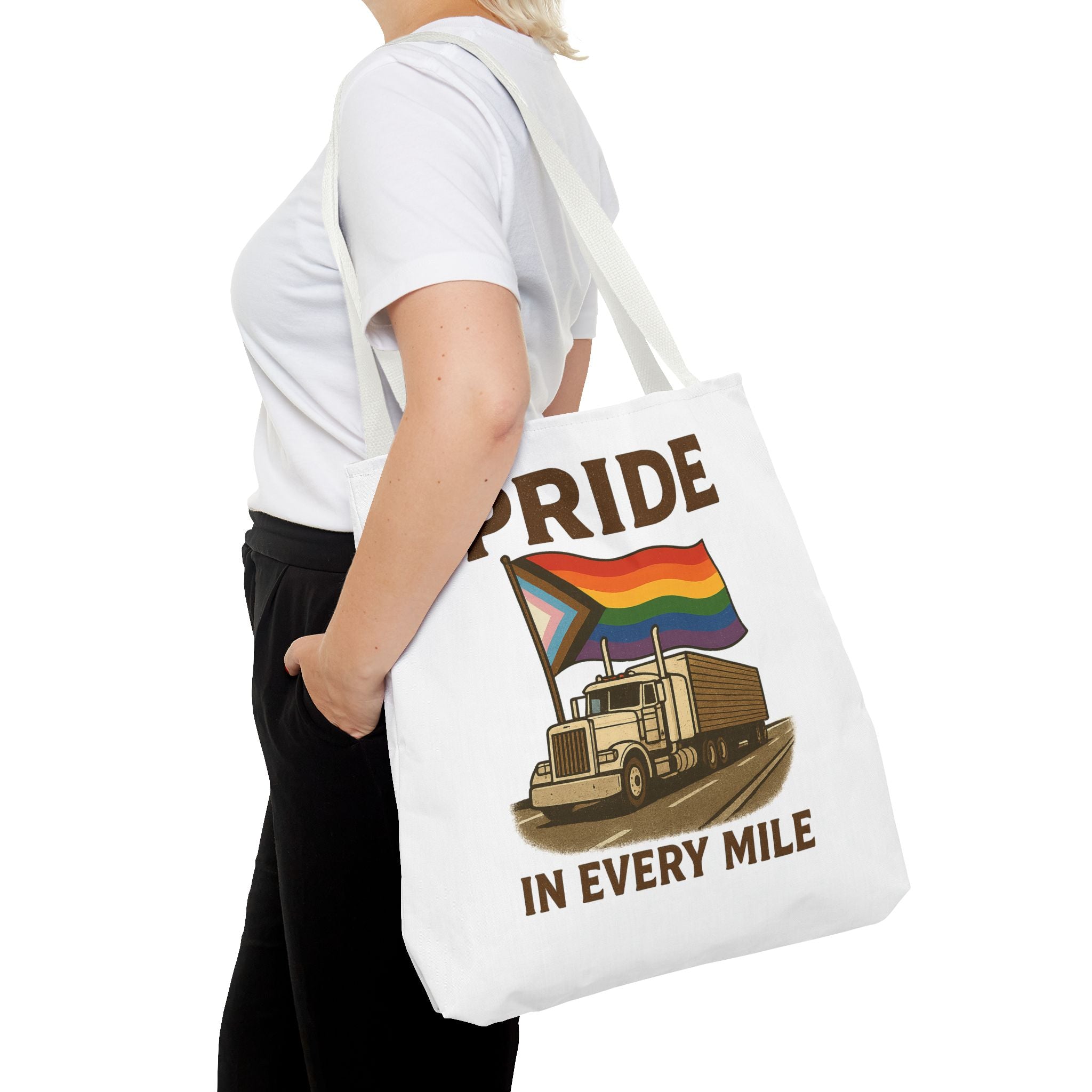Pride in Every Mile Tote Bag