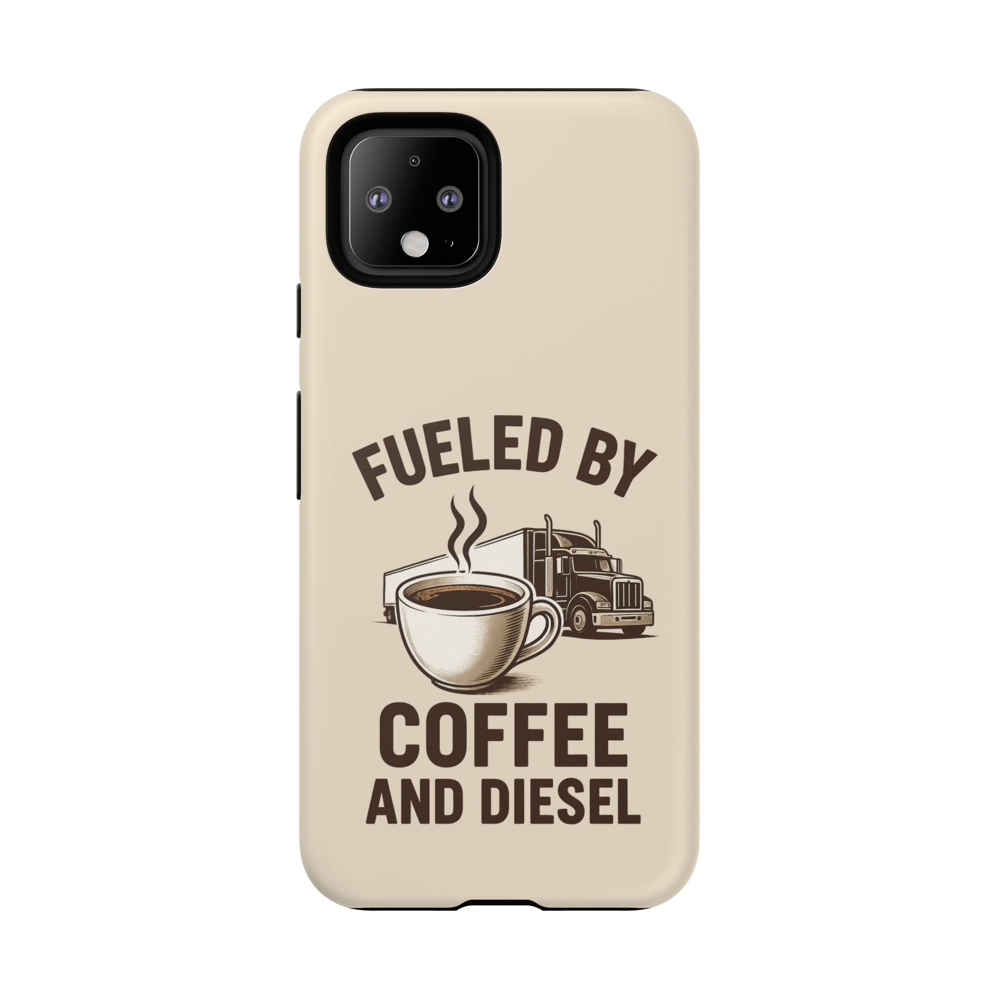 Coffee and Diesel Tough Phone Case