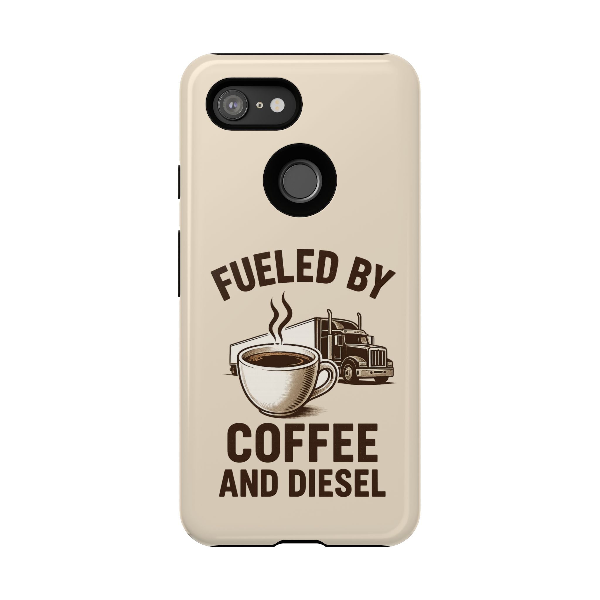 Coffee and Diesel Tough Phone Case