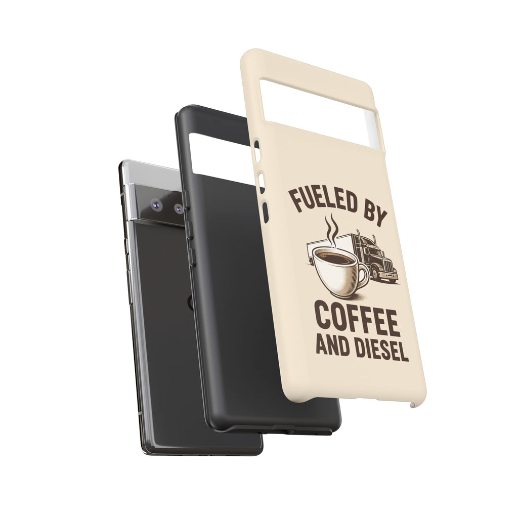 Coffee and Diesel Tough Phone Case