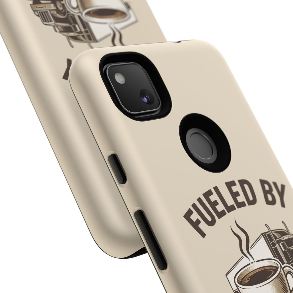 Coffee and Diesel Tough Phone Case