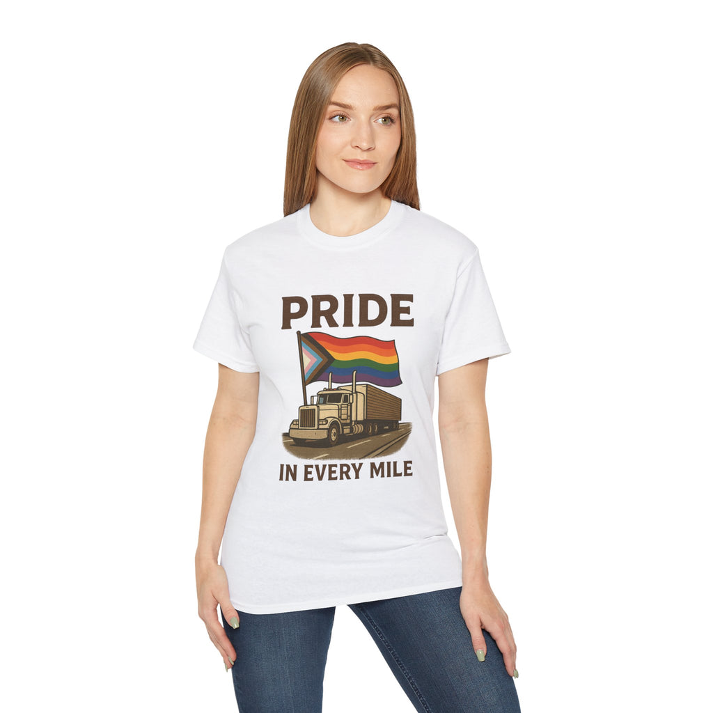 Pride in Every Mile Unisex Tee