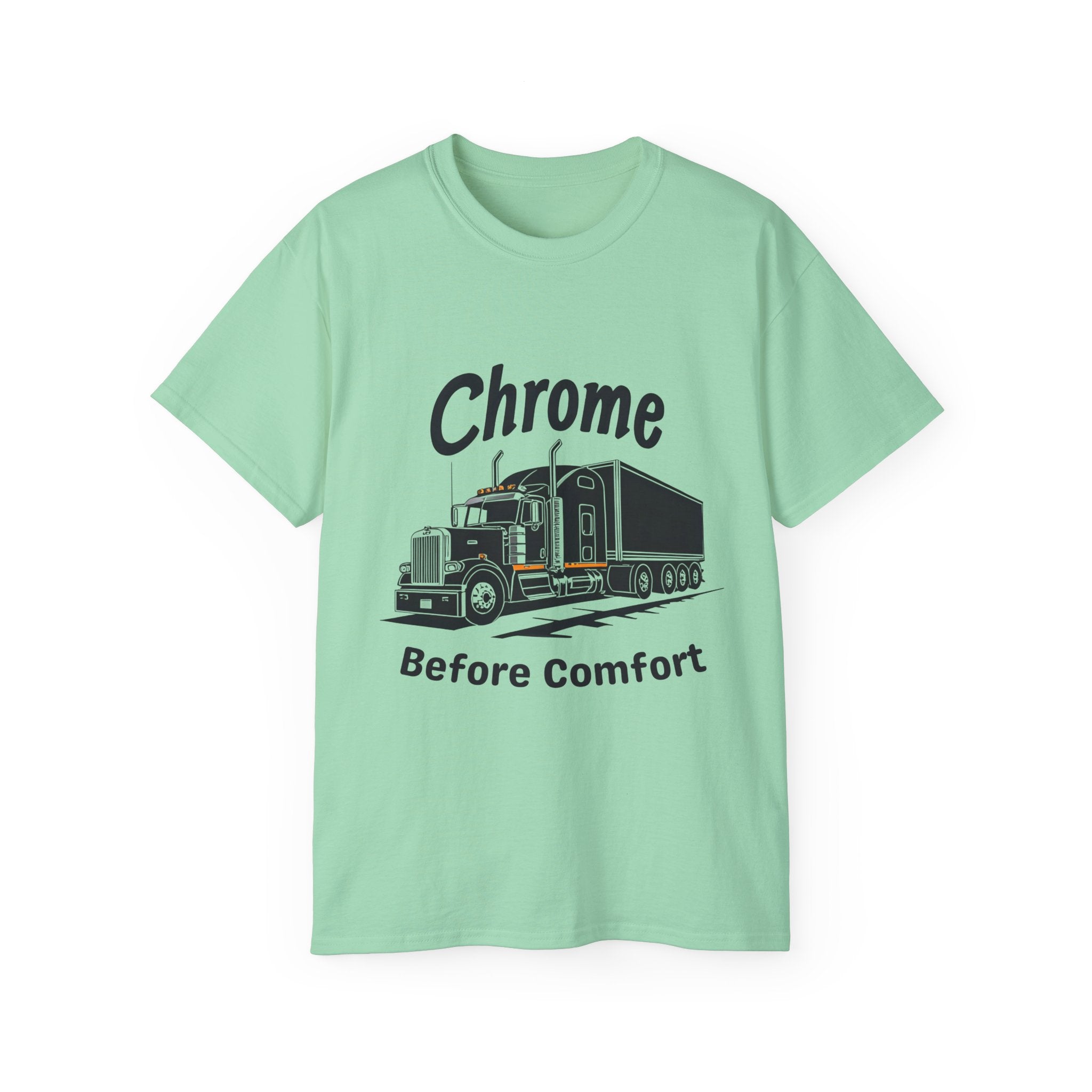 Chrome Before Comfort Unisex Tee