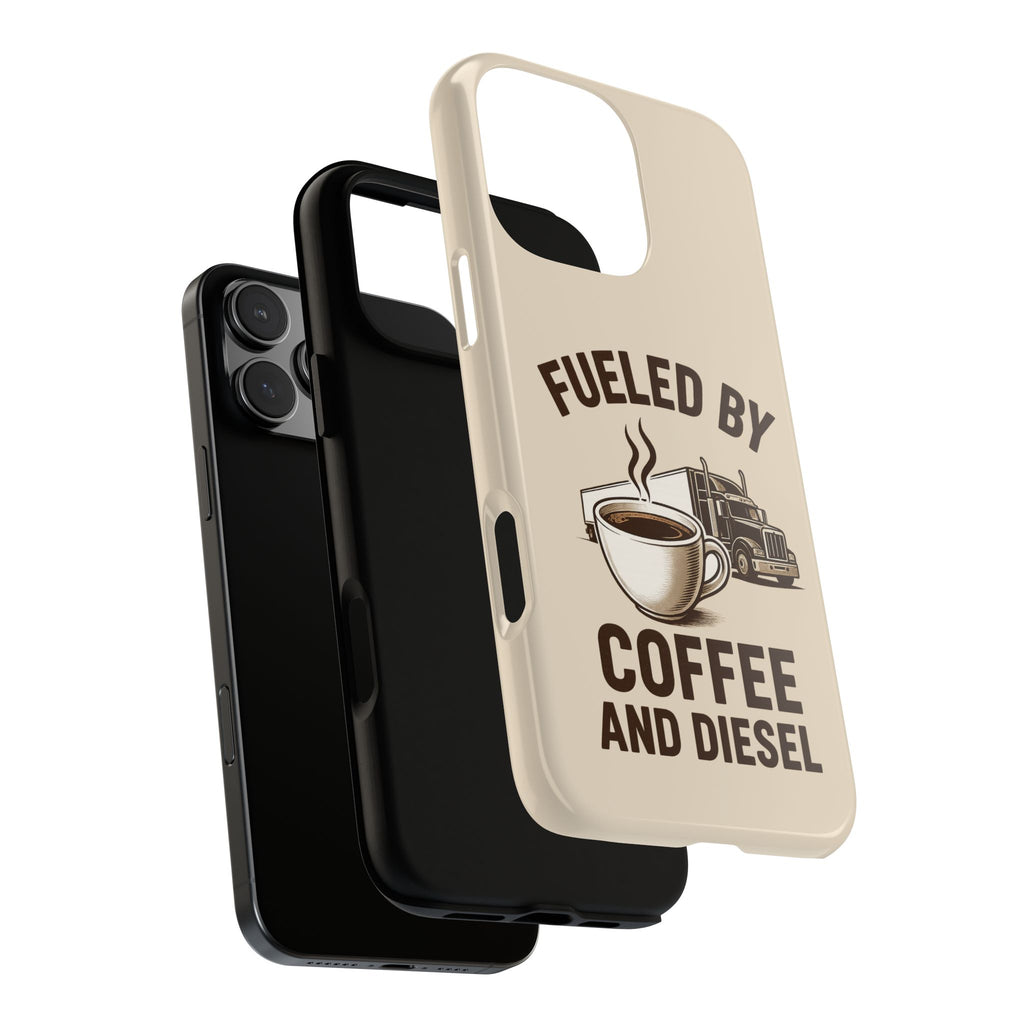 Coffee and Diesel Tough Phone Case