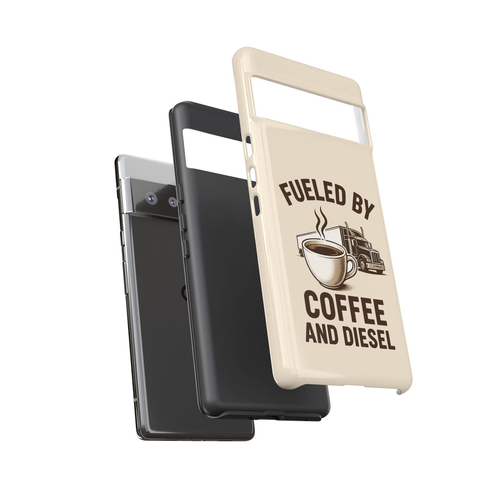 Coffee and Diesel Tough Phone Case