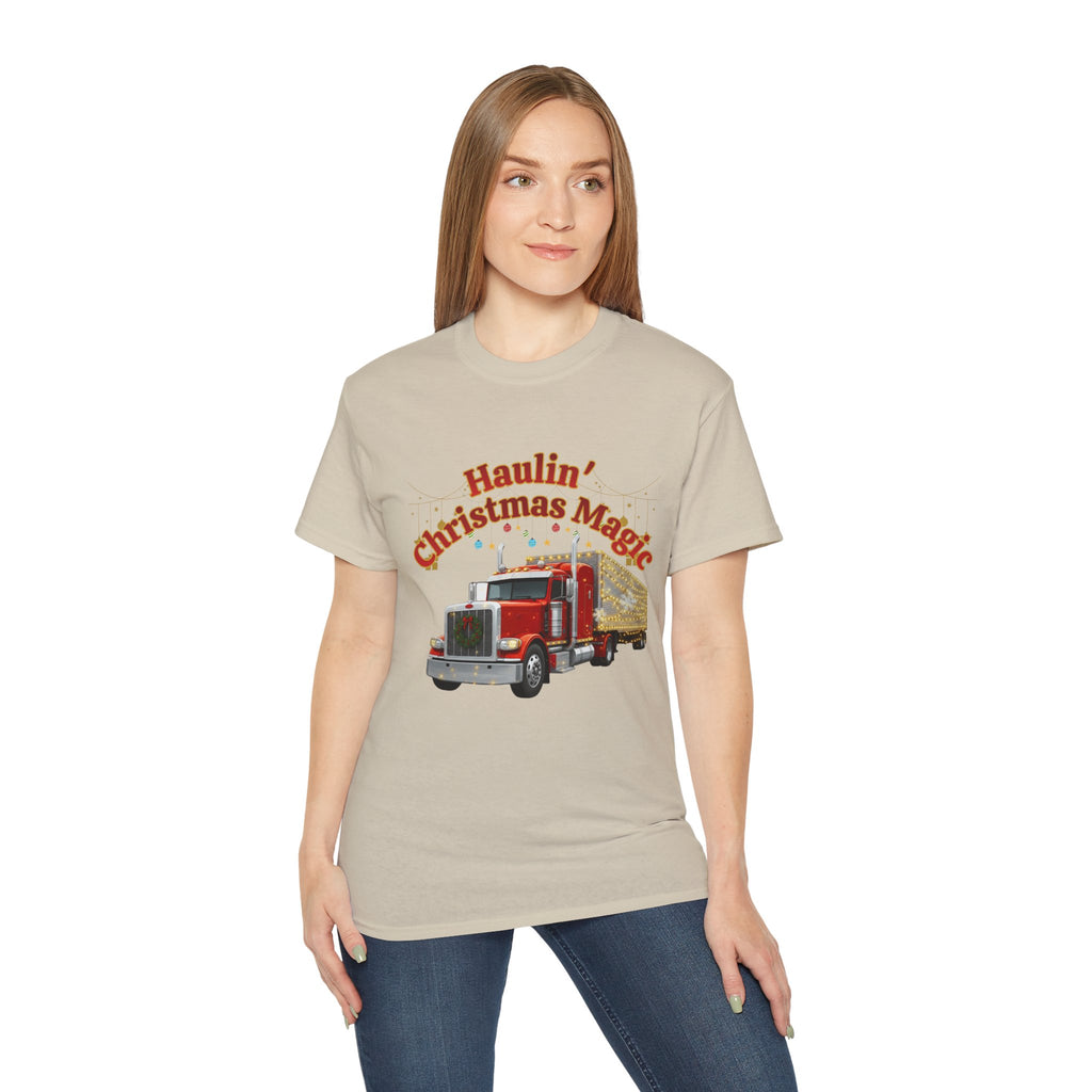 Haulin' Christmas Magic Unisex Tee