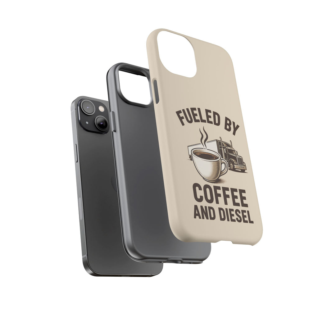 Coffee and Diesel Tough Phone Case