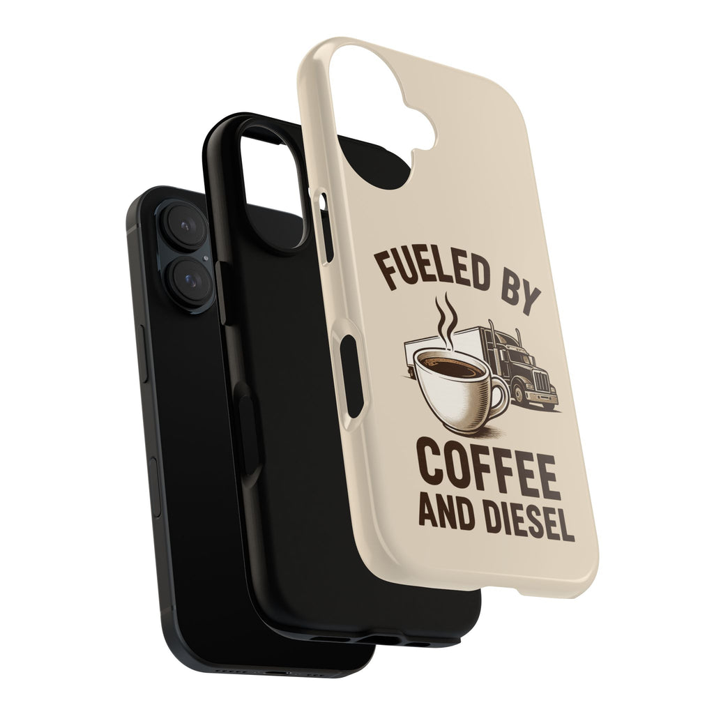 Coffee and Diesel Tough Phone Case