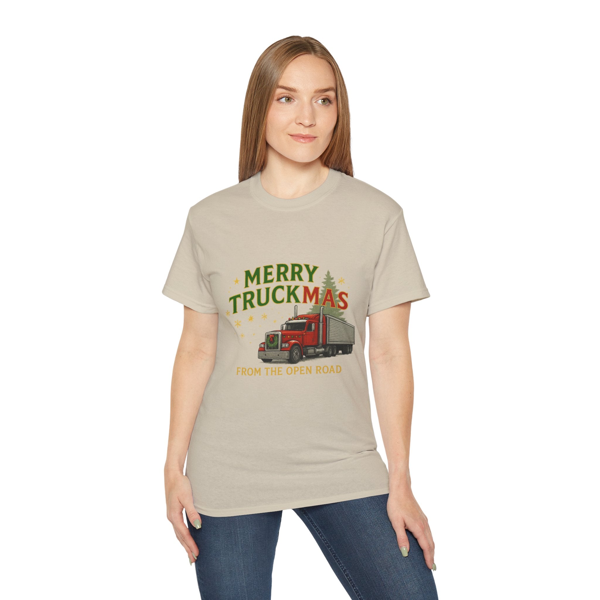 Merry TRUCKMAS from the Open Road Unisex Tee
