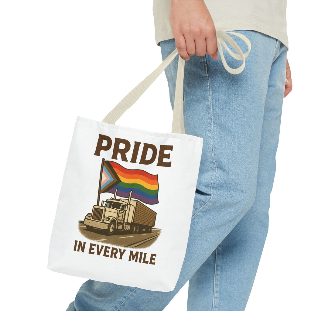 Pride in Every Mile Tote Bag