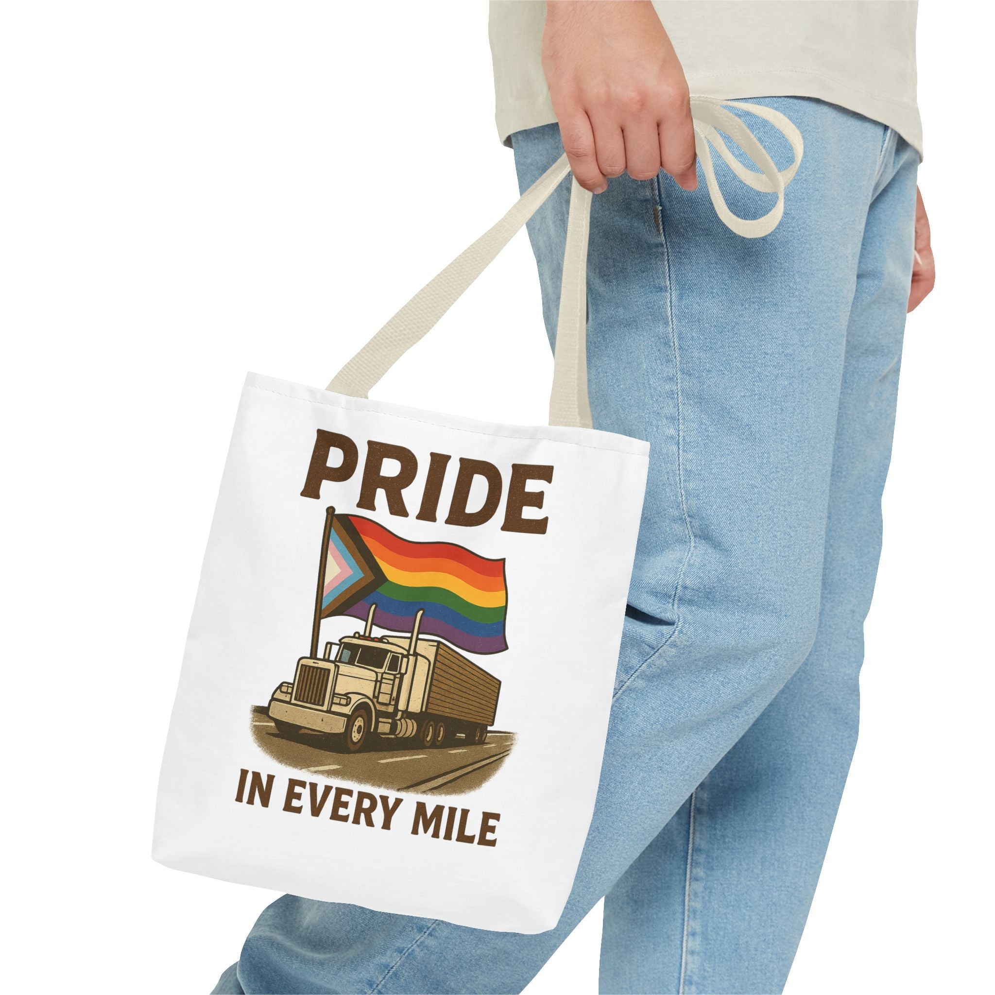 Pride in Every Mile Tote Bag