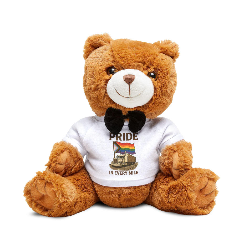 Pride in Every Mile Teddy Bear Companion
