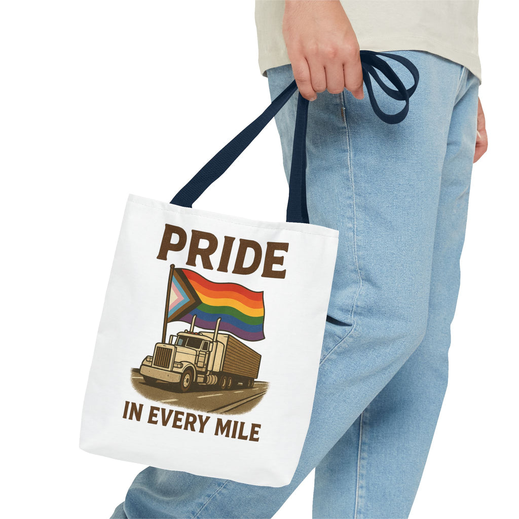 Pride in Every Mile Tote Bag