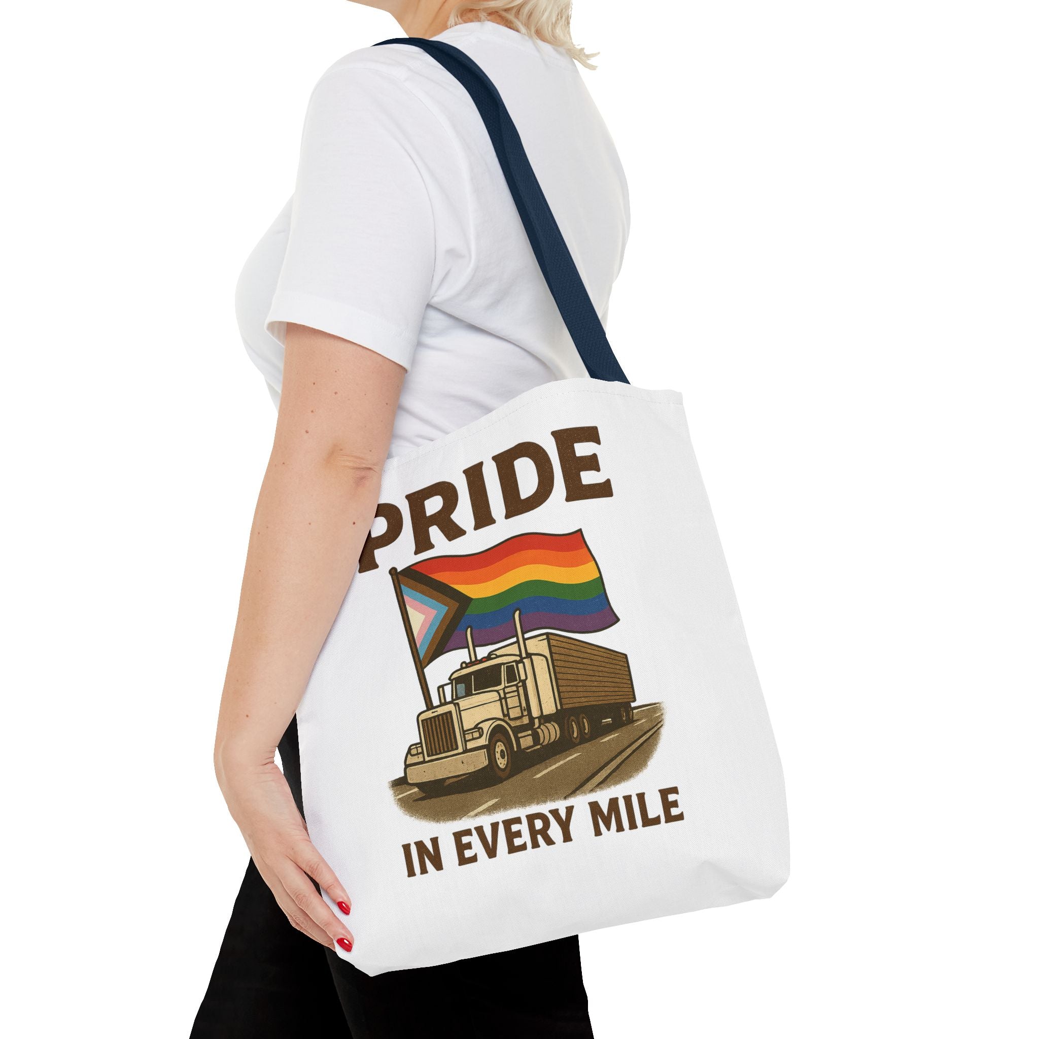 Pride in Every Mile Tote Bag