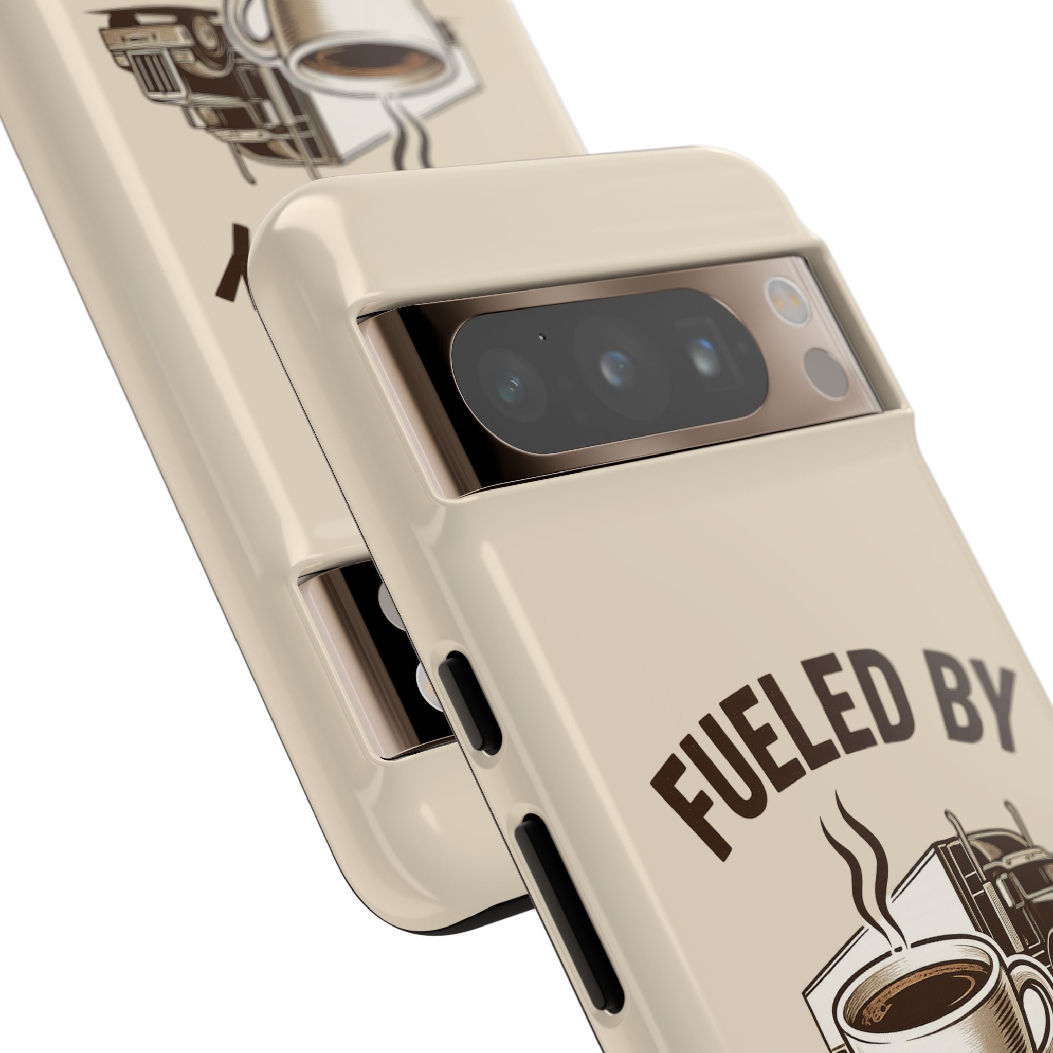 Coffee and Diesel Tough Phone Case