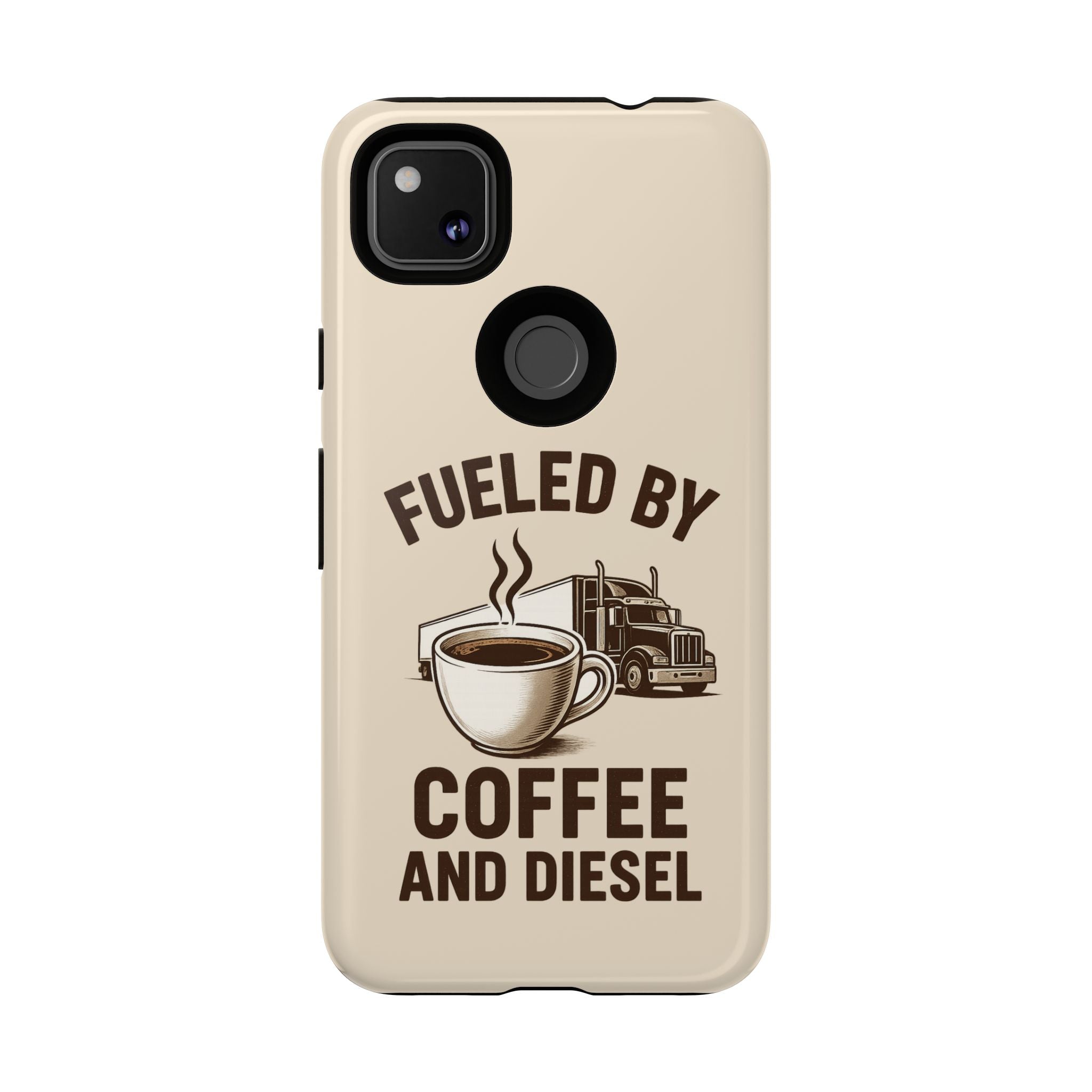 Coffee and Diesel Tough Phone Case