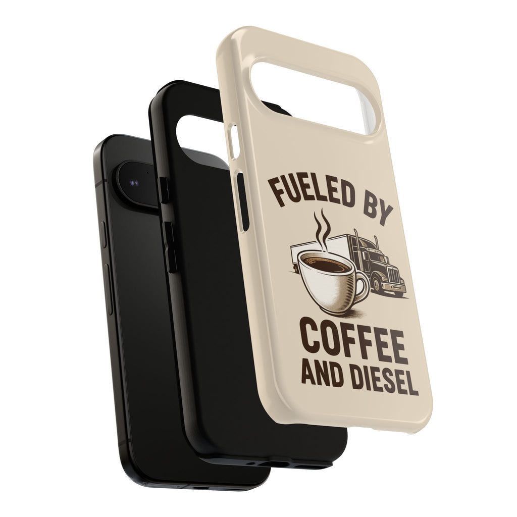 Coffee and Diesel Tough Phone Case