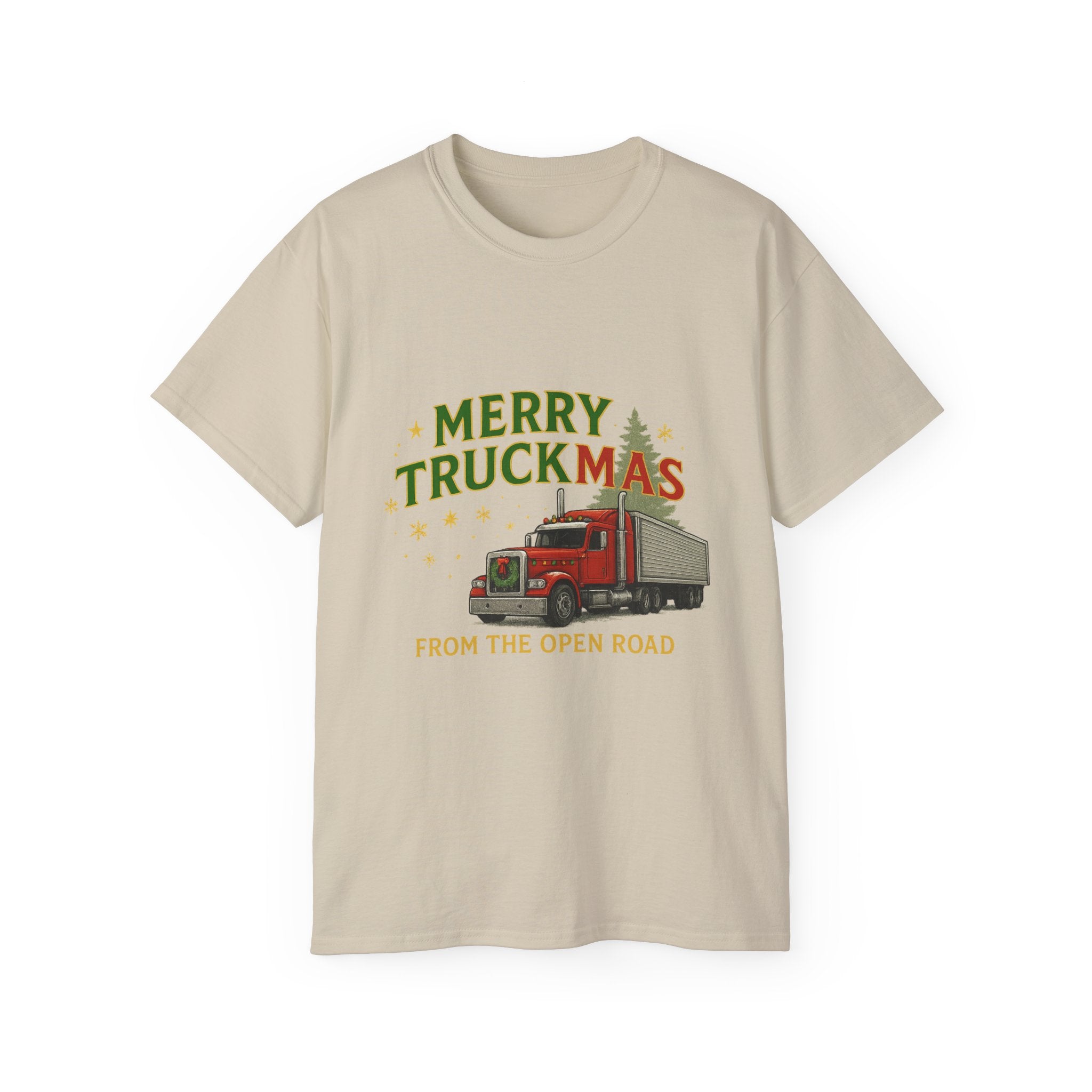 Merry TRUCKMAS from the Open Road Unisex Tee
