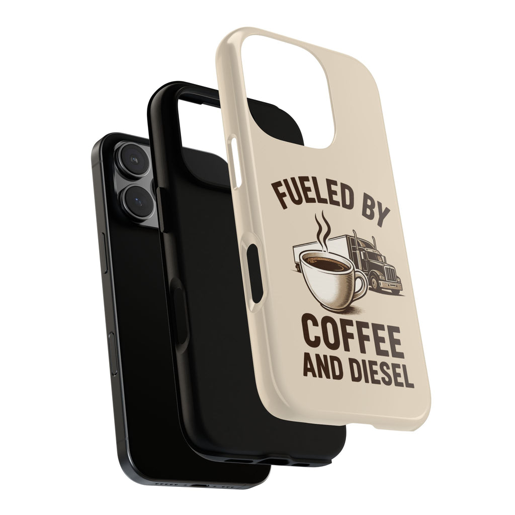 Coffee and Diesel Tough Phone Case