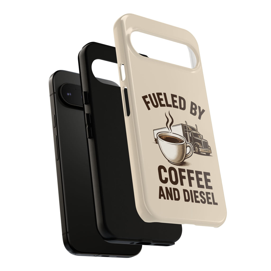 Coffee and Diesel Tough Phone Case