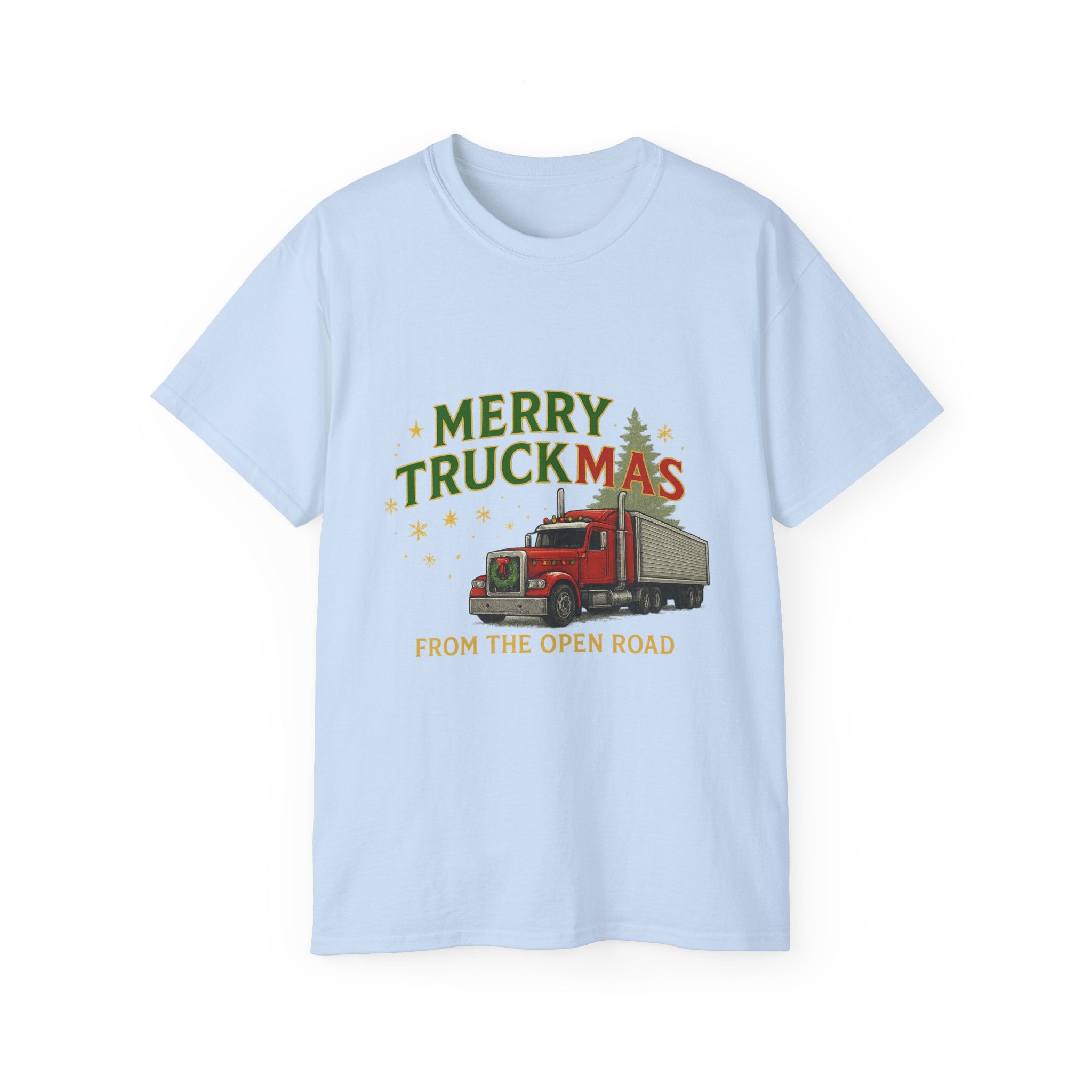 Merry TRUCKMAS from the Open Road Unisex Tee
