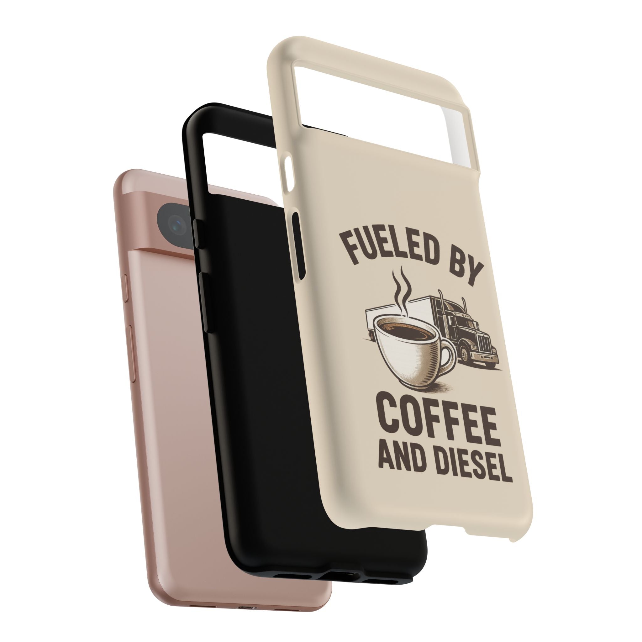 Coffee and Diesel Tough Phone Case