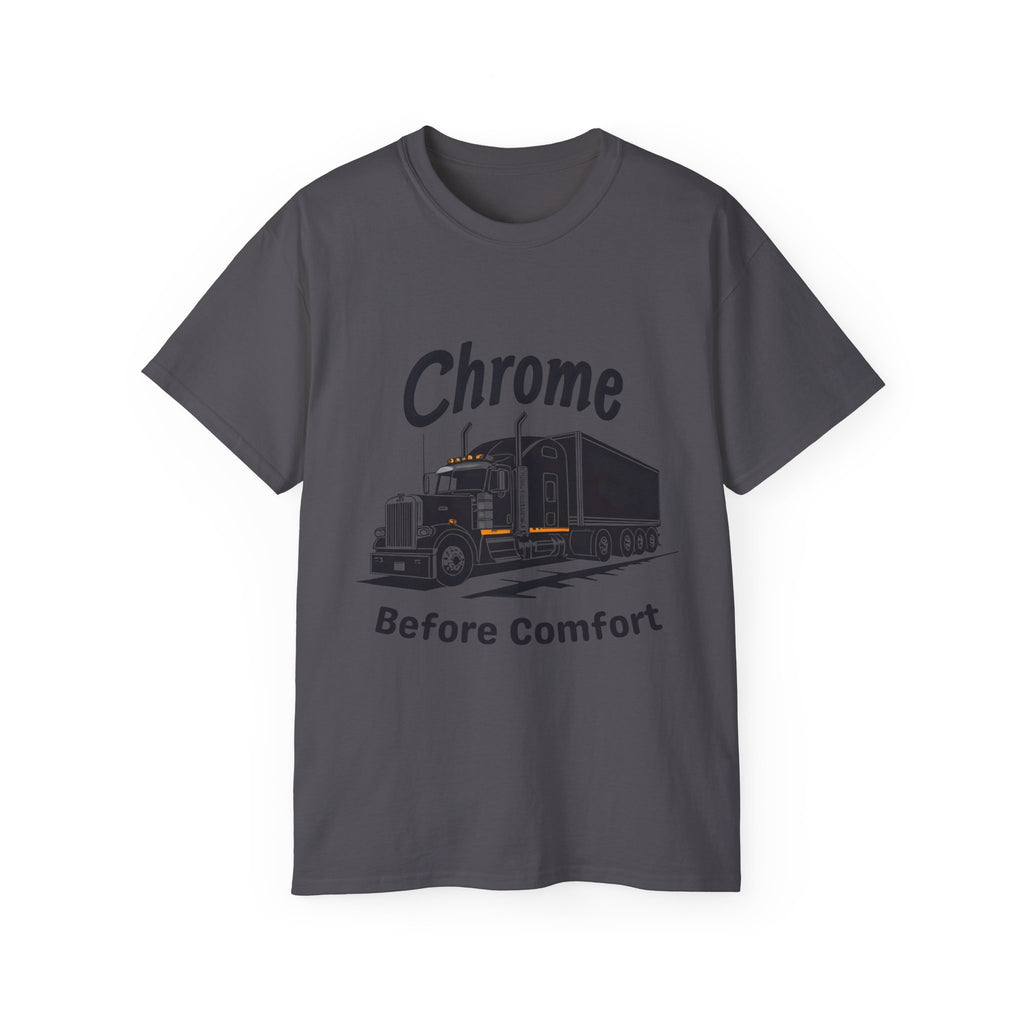 Chrome Before Comfort Unisex Tee