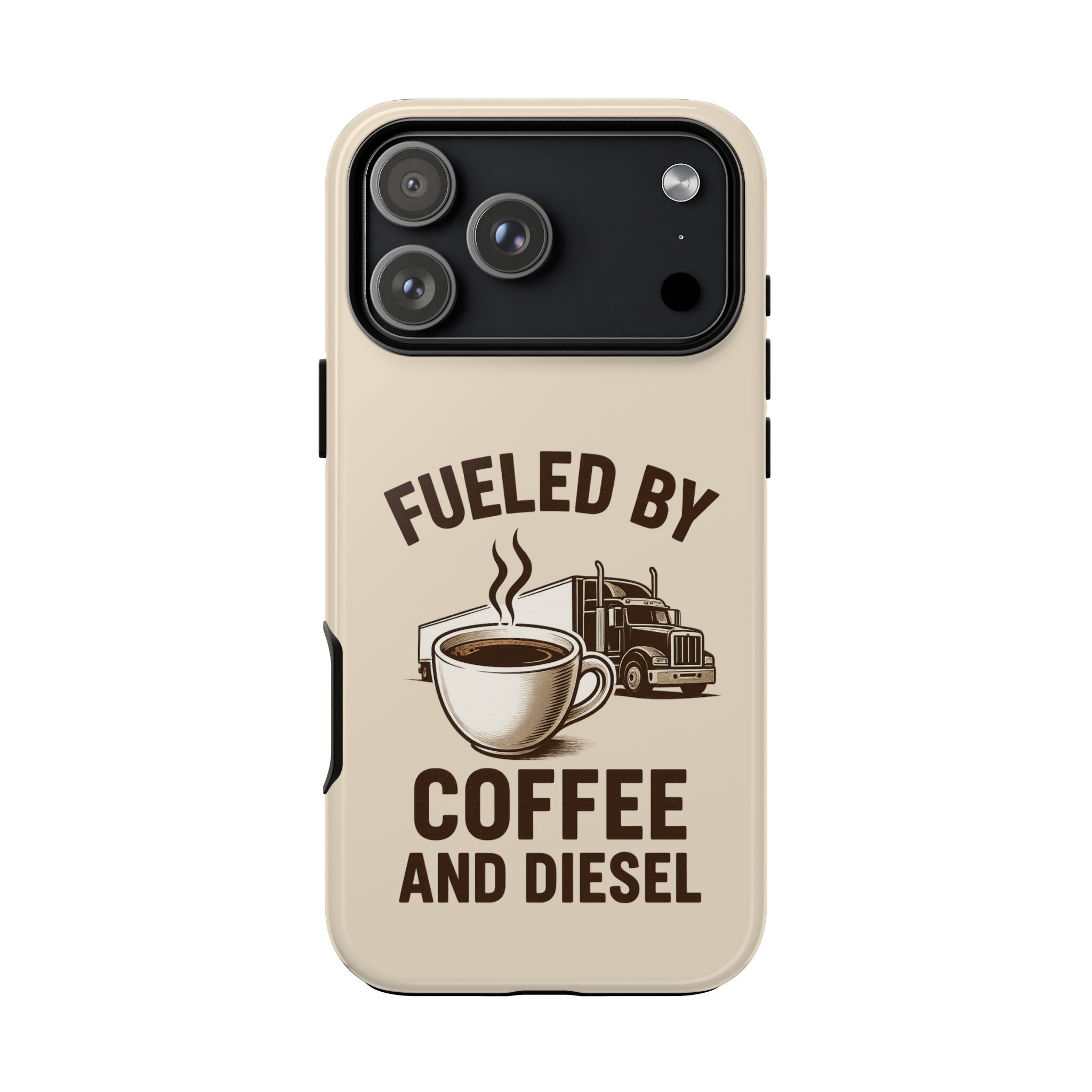 Coffee and Diesel Tough Phone Case