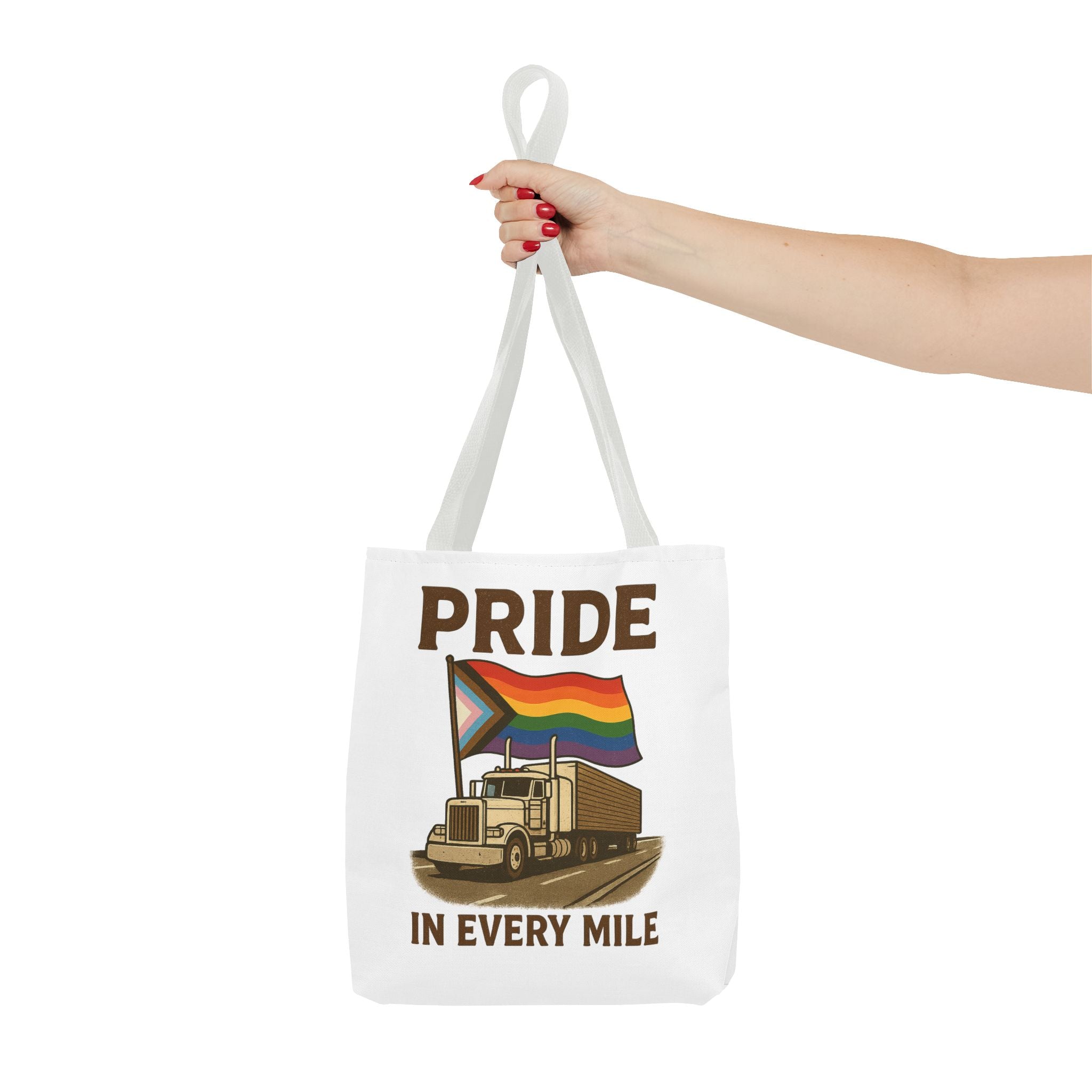 Pride in Every Mile Tote Bag