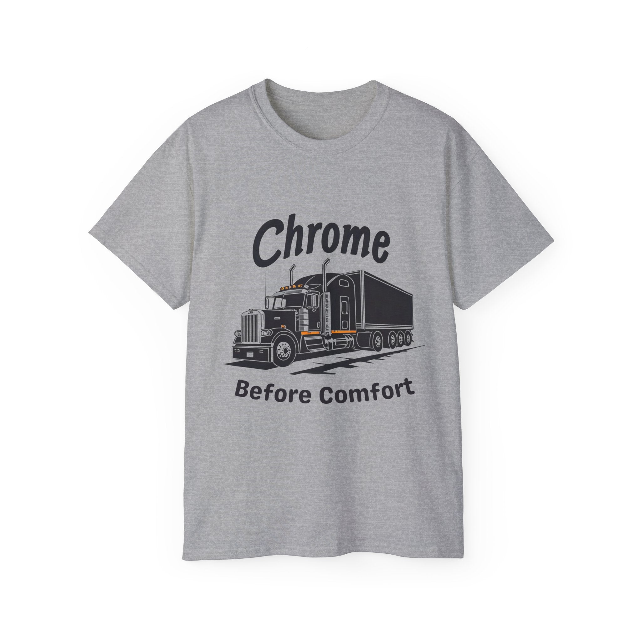 Chrome Before Comfort Unisex Tee