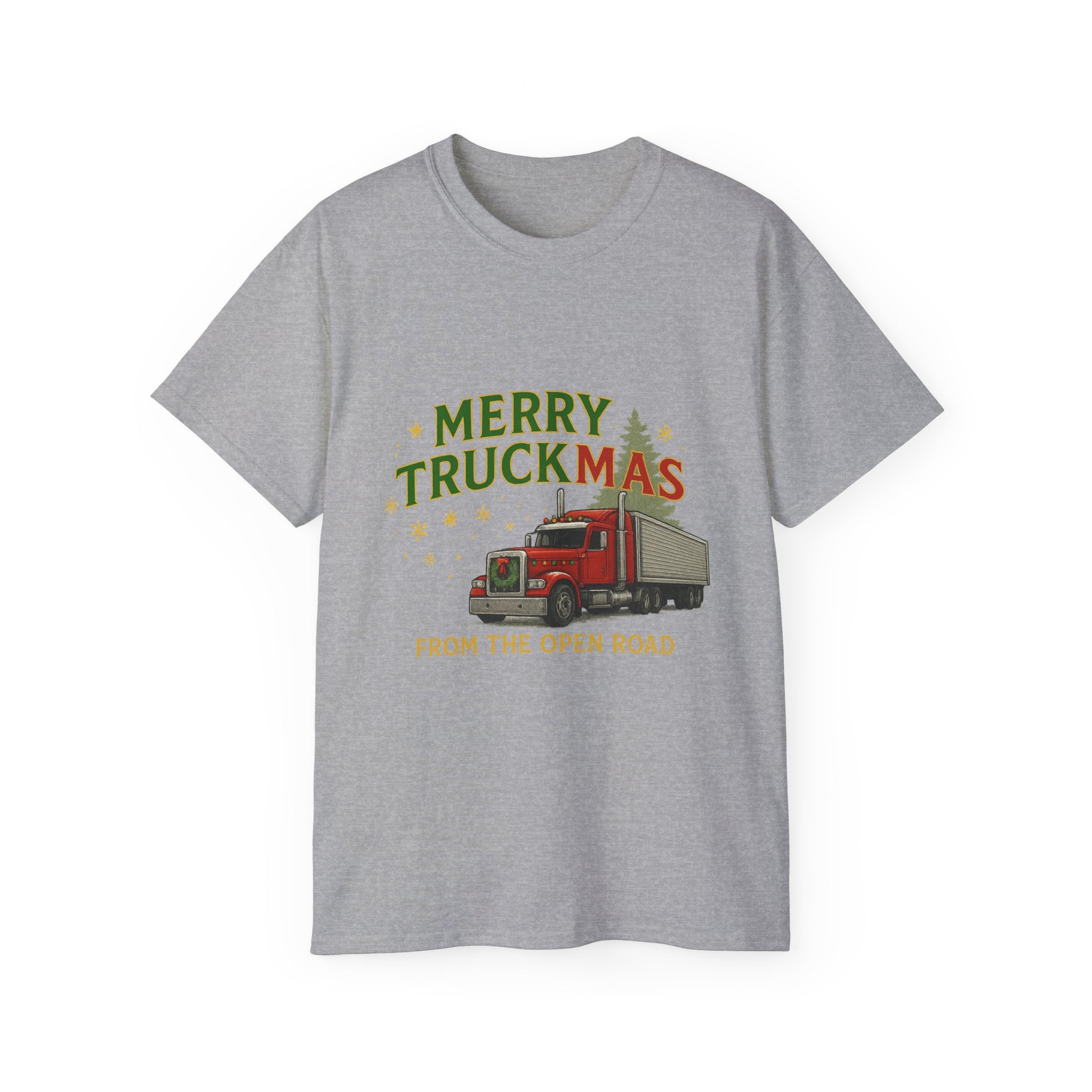Merry TRUCKMAS from the Open Road Unisex Tee