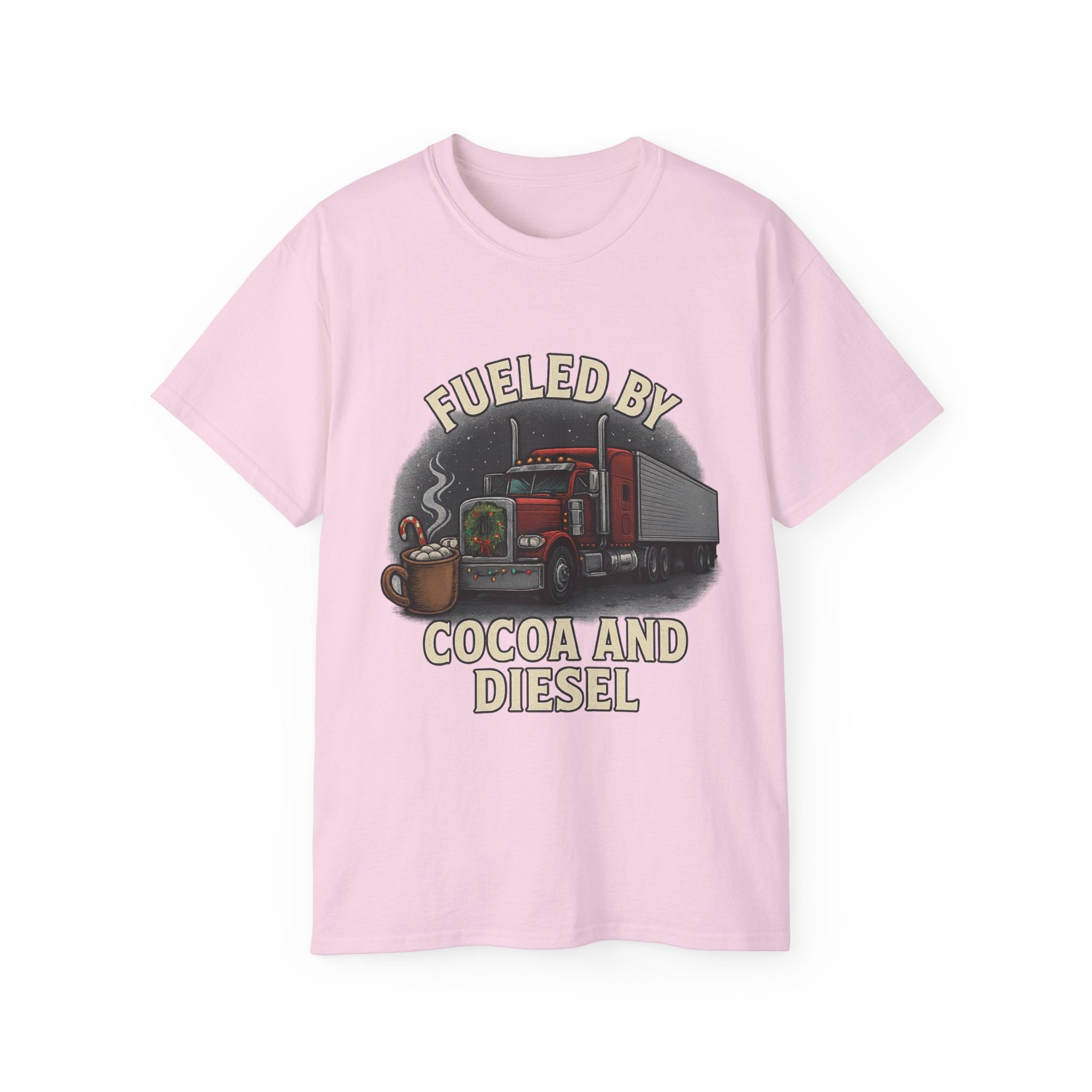 Fueled by Cocoa and Diesel Unisex Tee