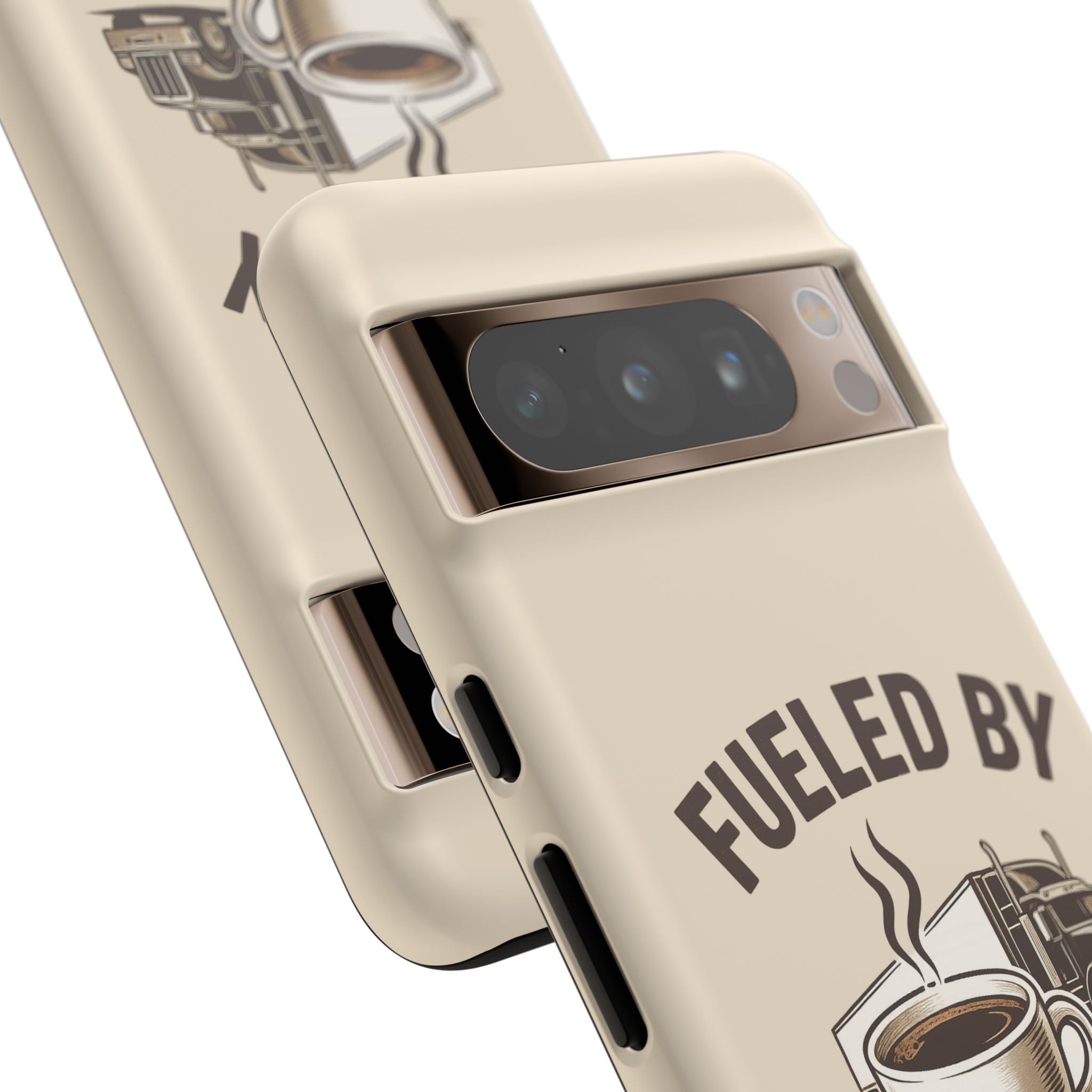 Coffee and Diesel Tough Phone Case