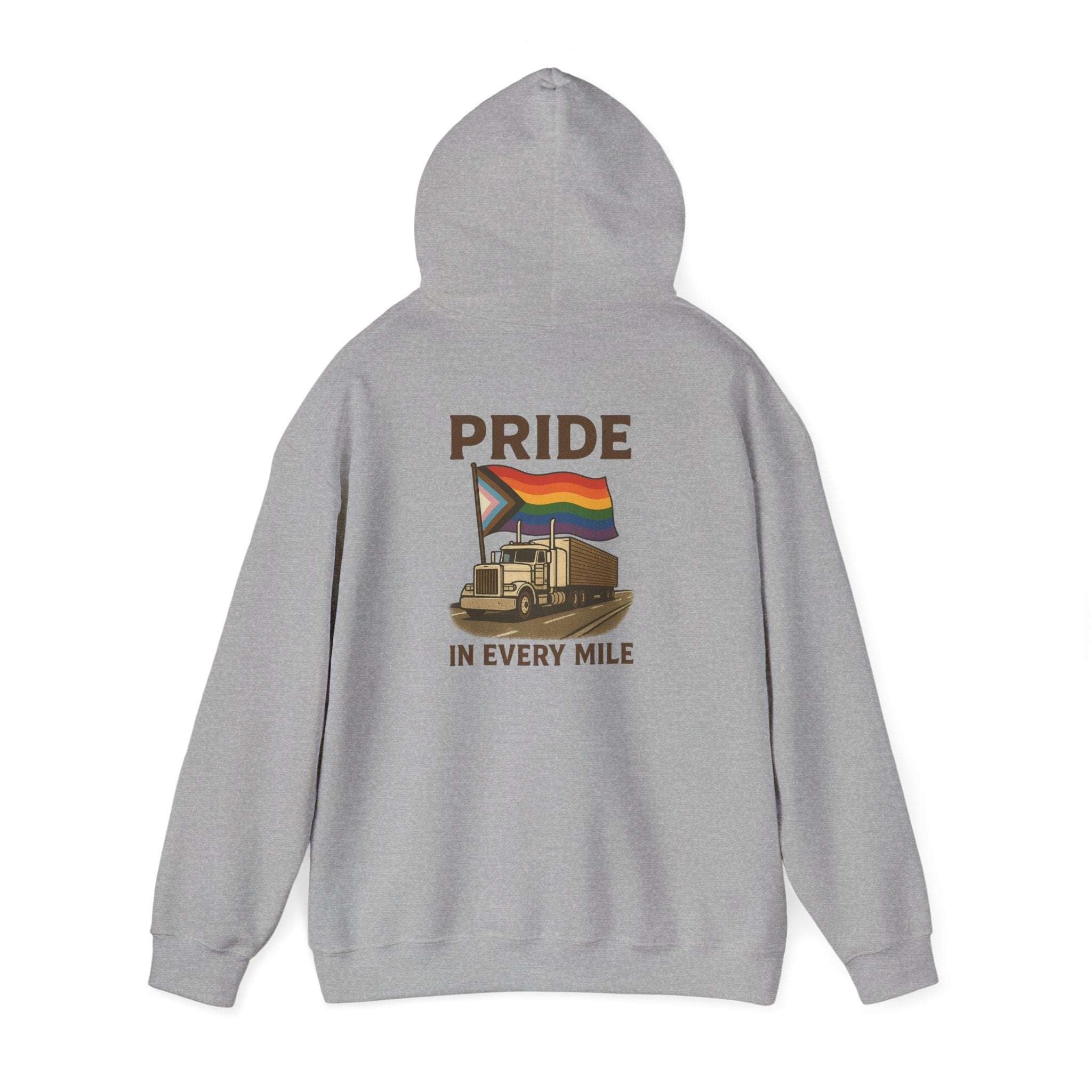 Pride in Every Mile Unisex Hoodie