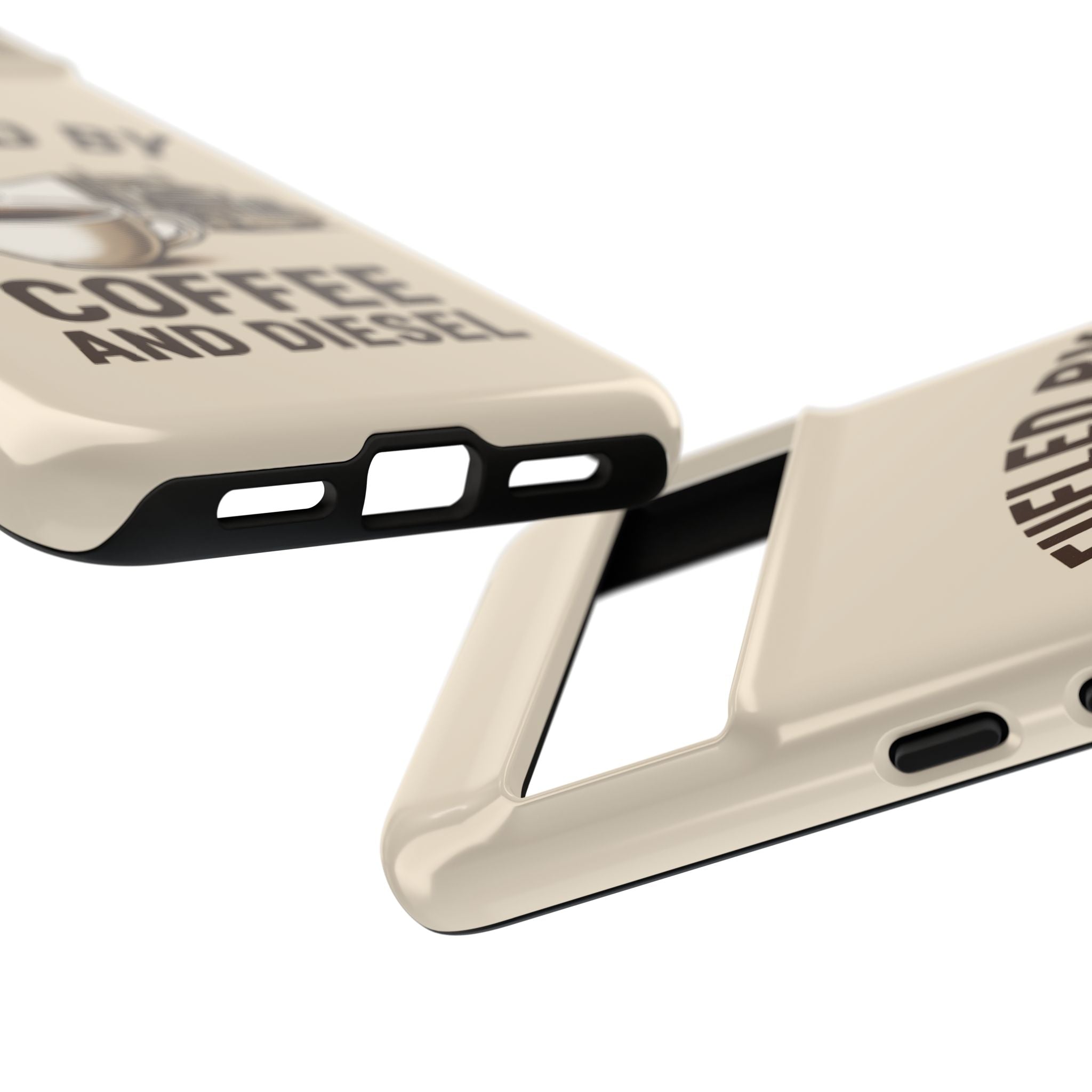 Coffee and Diesel Tough Phone Case