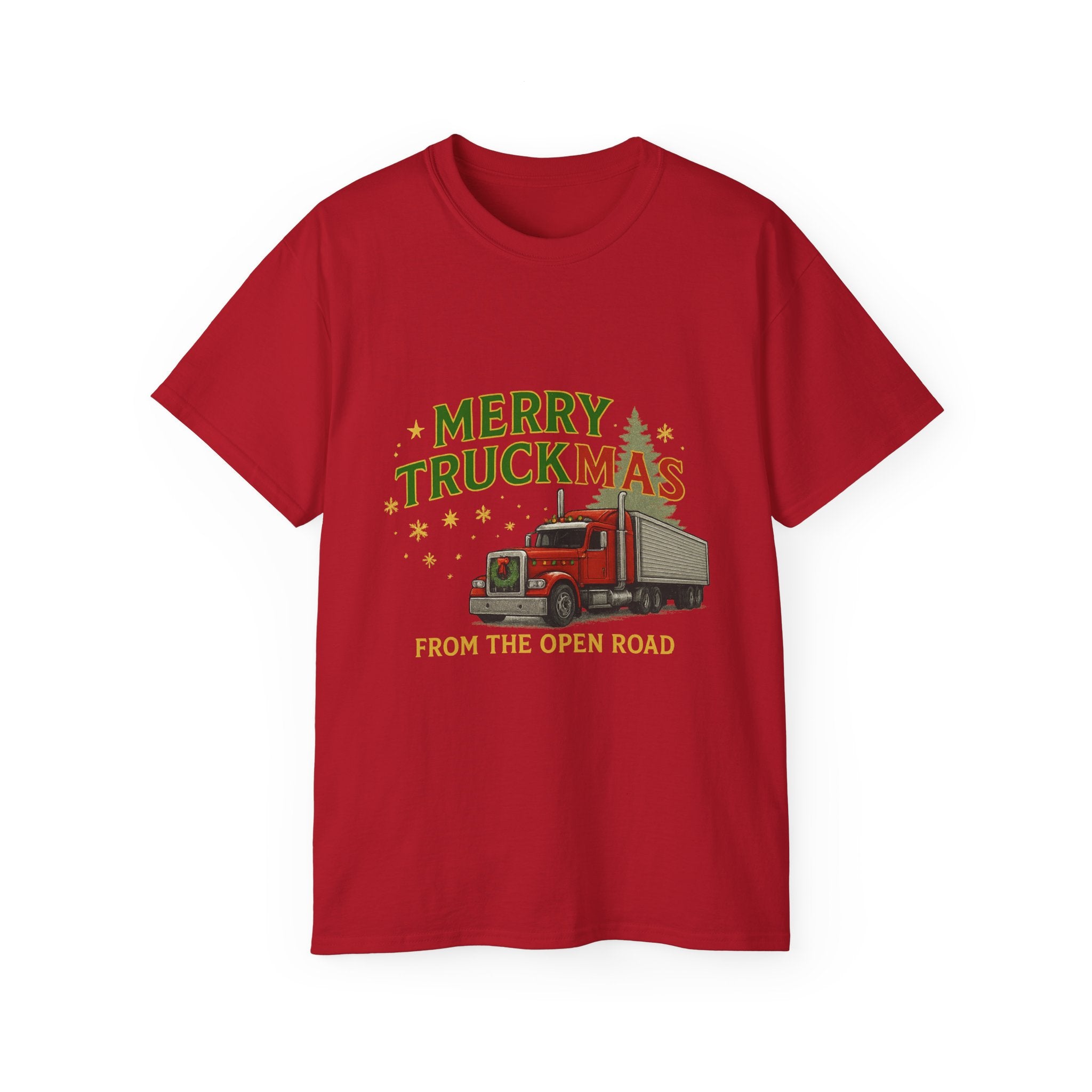 Merry TRUCKMAS from the Open Road Unisex Tee