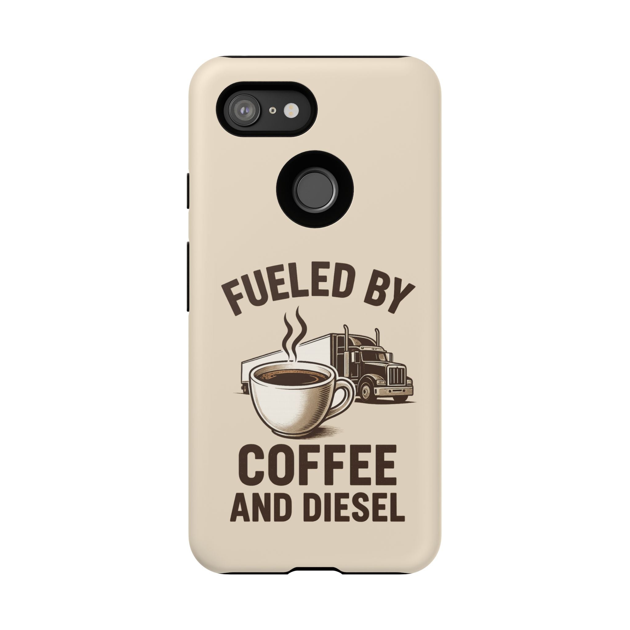 Coffee and Diesel Tough Phone Case