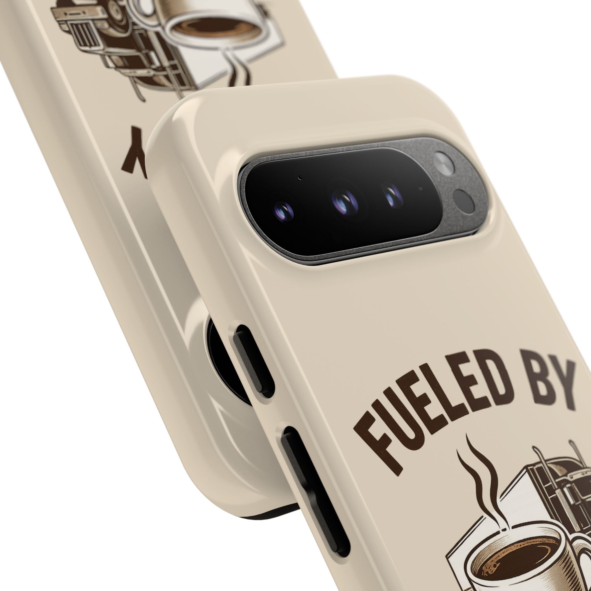 Coffee and Diesel Tough Phone Case