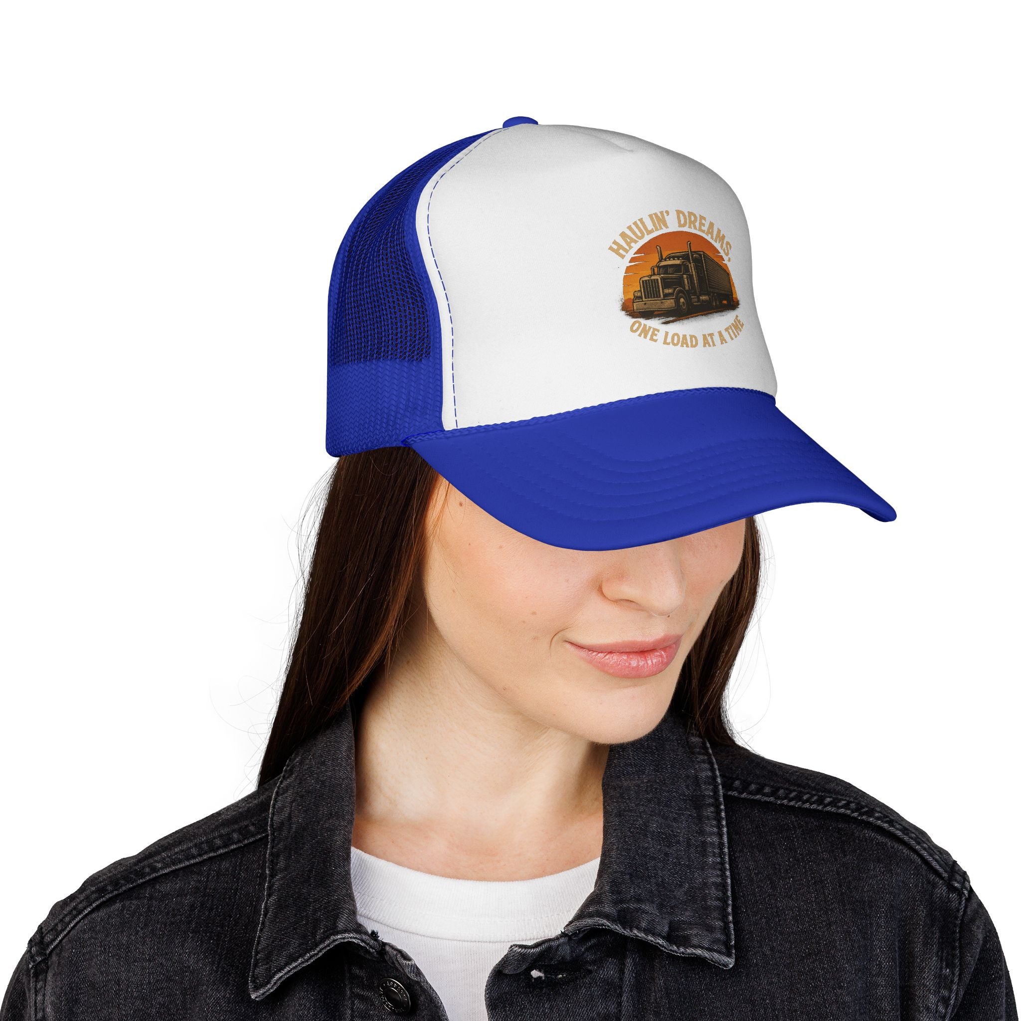 Haulin' Dreams One Load at a Time Trucker Cap