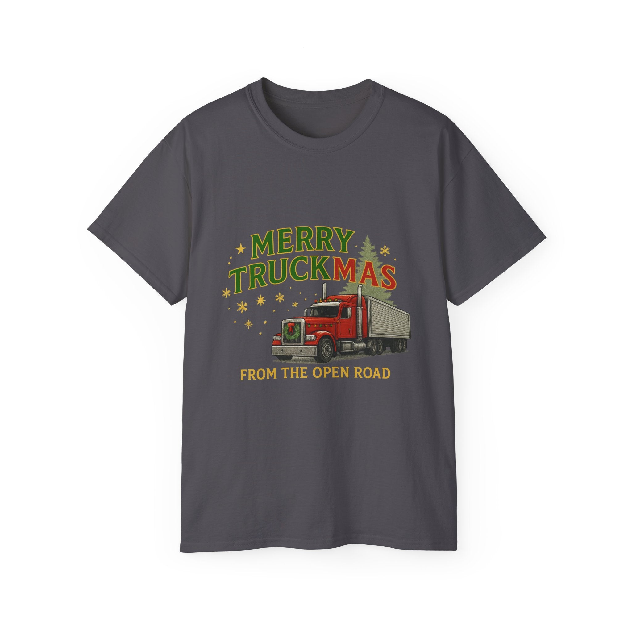 Merry TRUCKMAS from the Open Road Unisex Tee