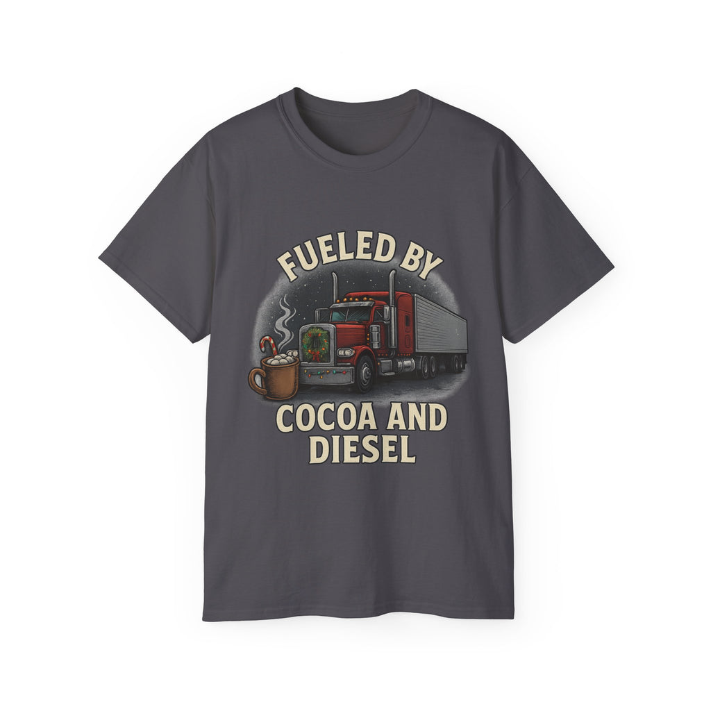 Fueled by Cocoa and Diesel Unisex Tee