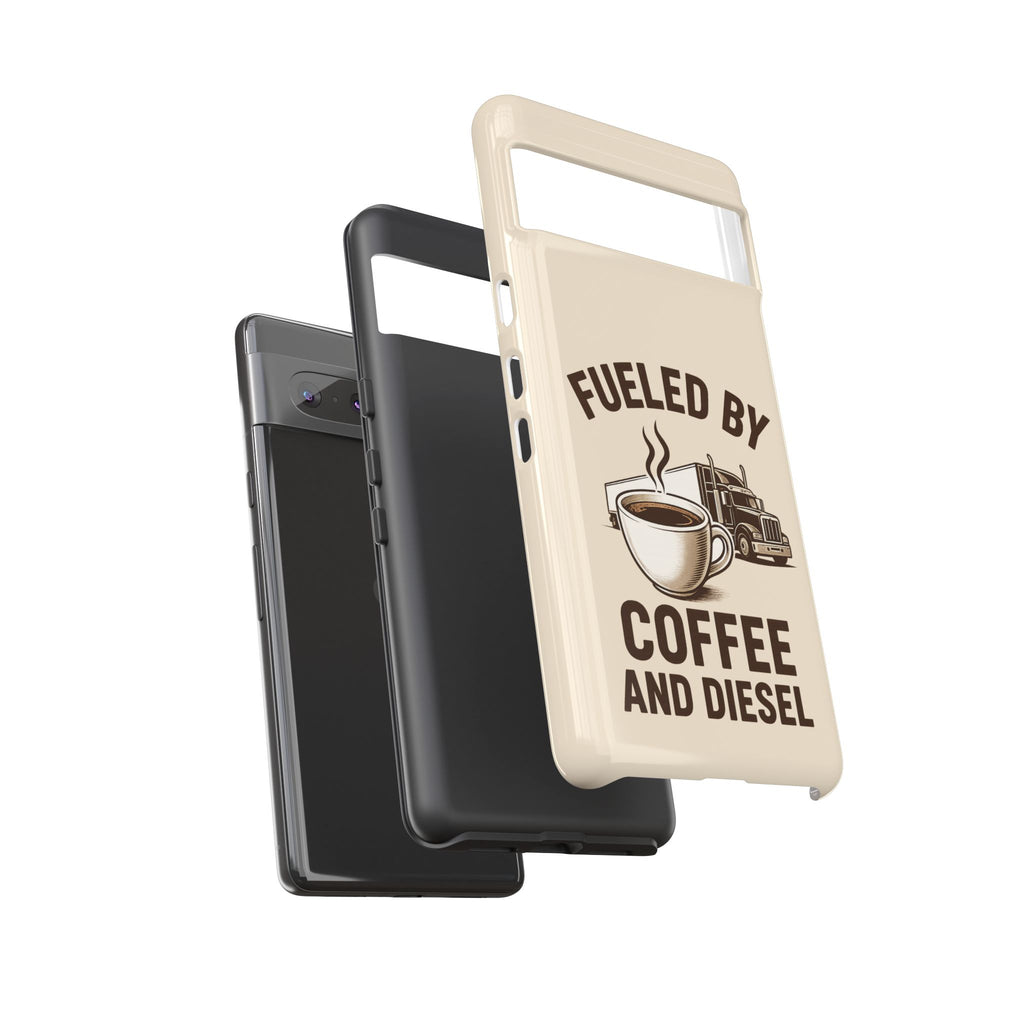 Coffee and Diesel Tough Phone Case