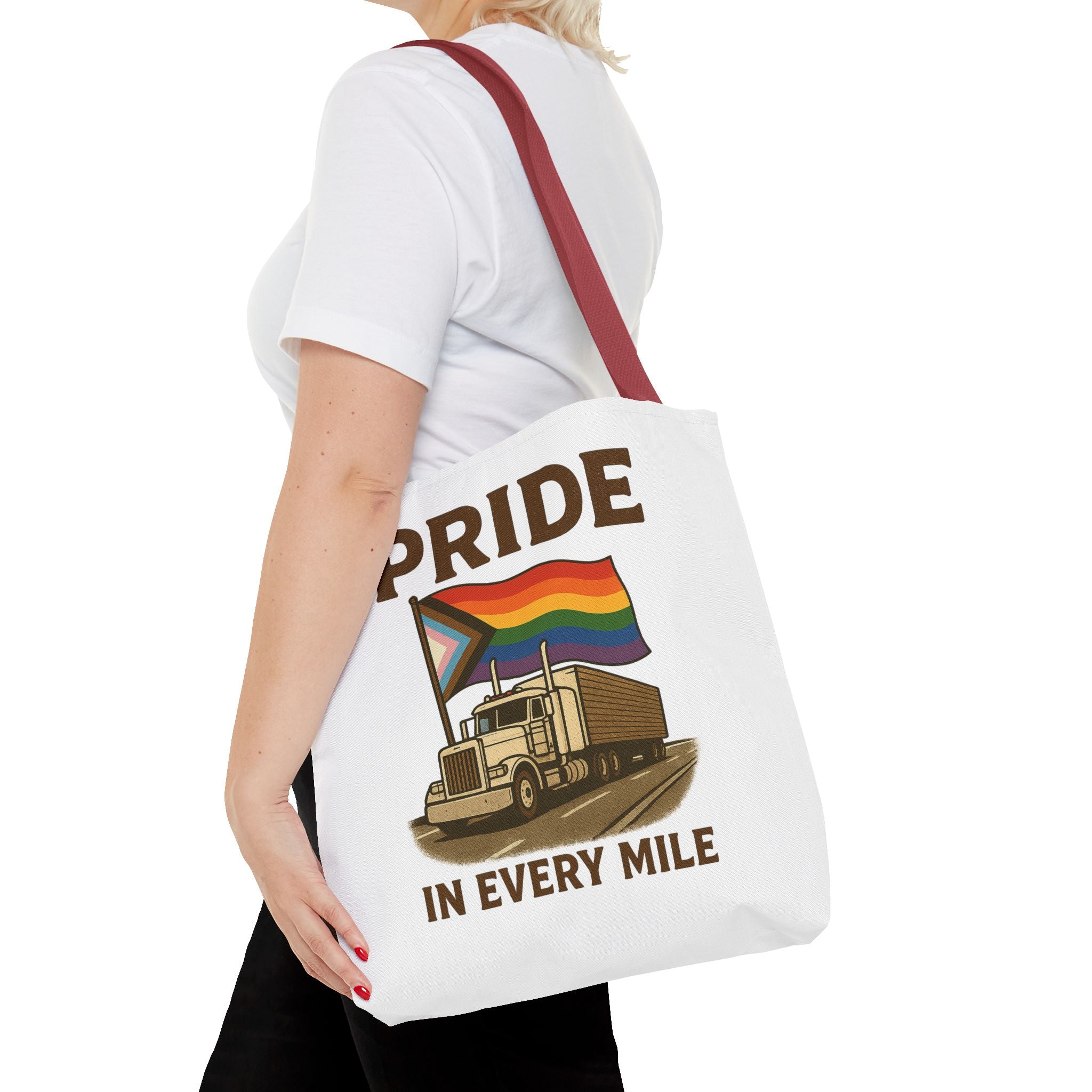 Pride in Every Mile Tote Bag