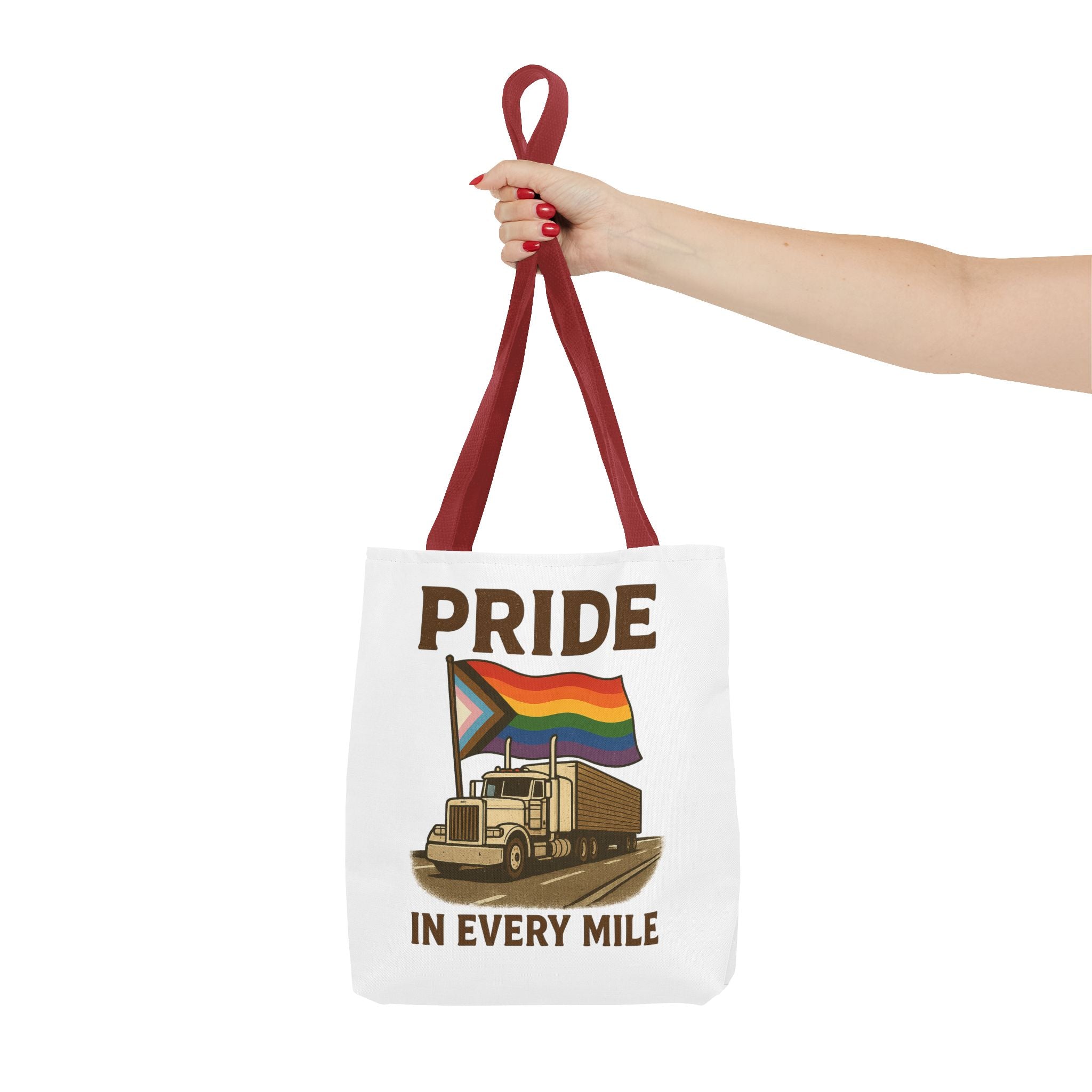 Pride in Every Mile Tote Bag