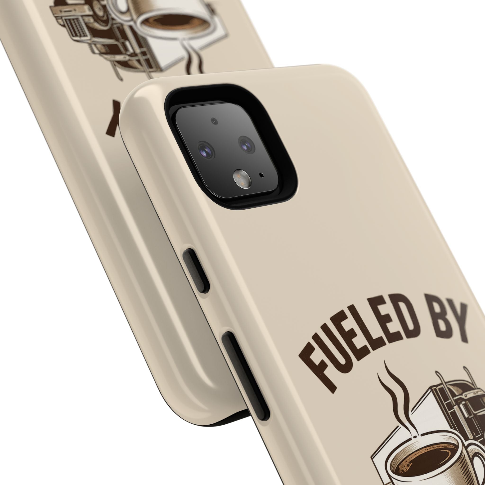 Coffee and Diesel Tough Phone Case