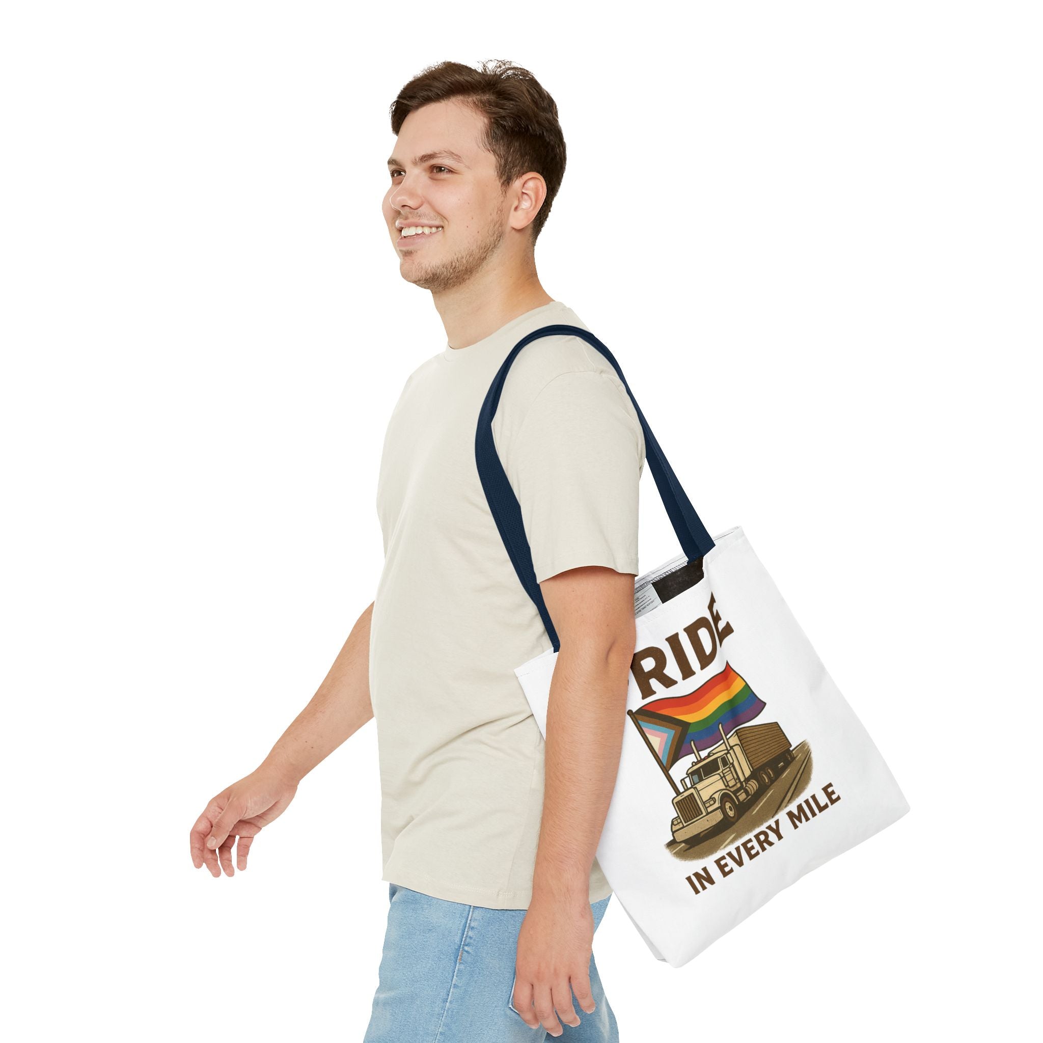 Pride in Every Mile Tote Bag