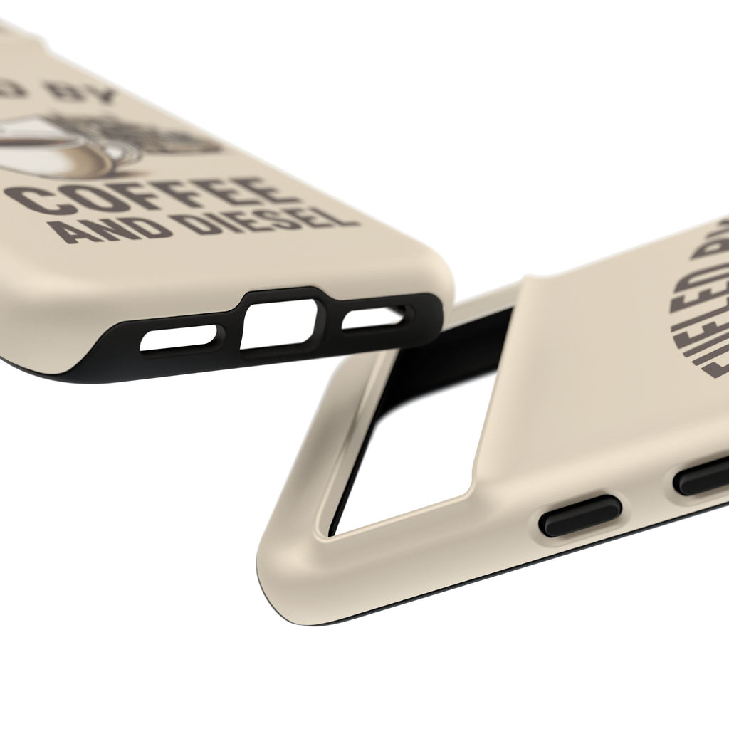 Coffee and Diesel Tough Phone Case